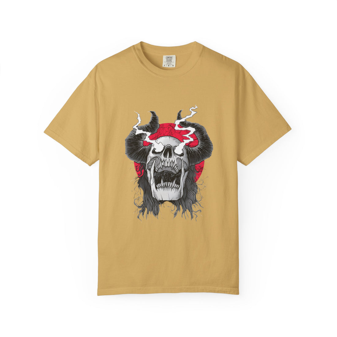 Skull Graphic Unisex T-shirt | Vintage Vibe, Perfect for Gift, Halloween, Casual Wear, Music Festivals, Boho Style