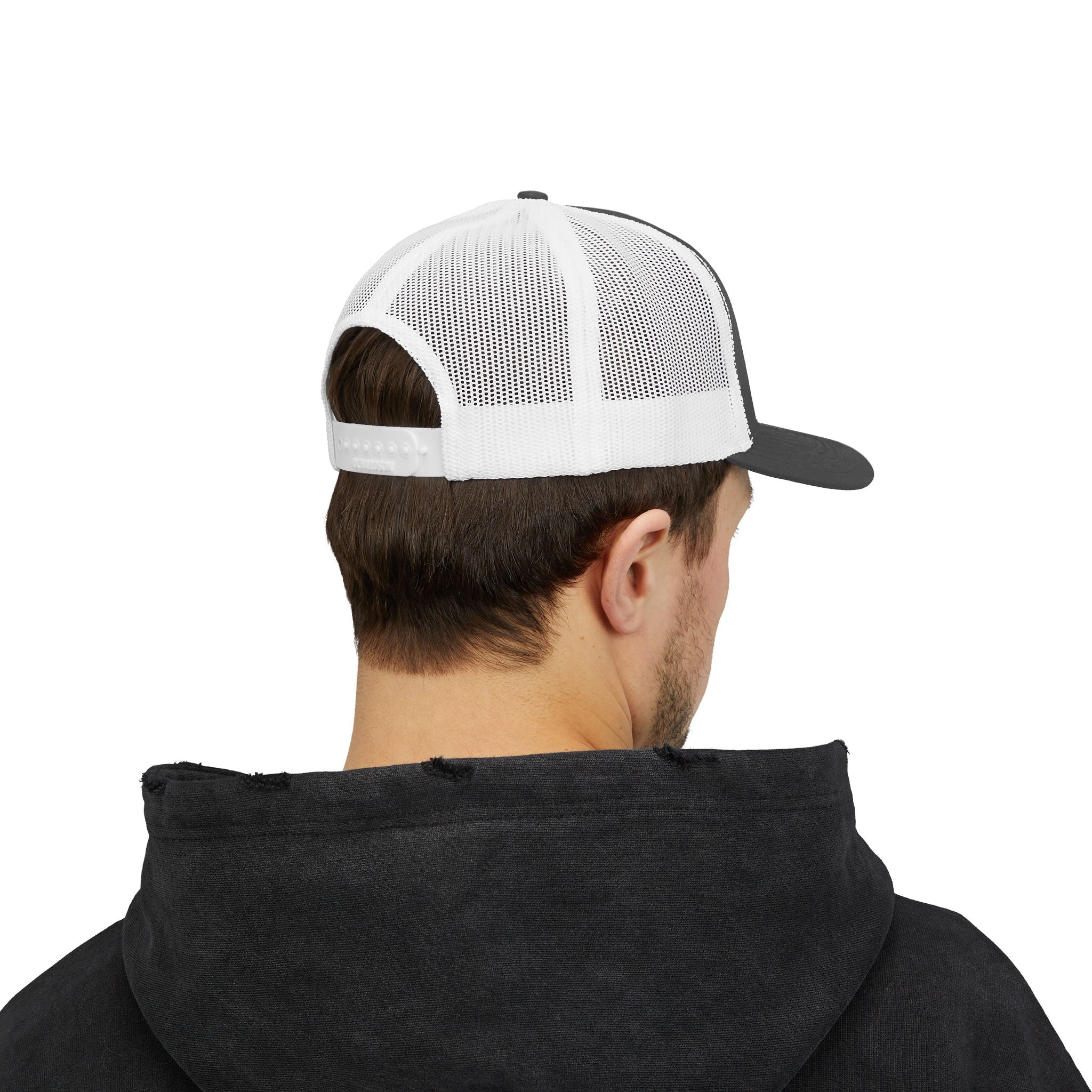 Alien Embroidered Snapback Trucker Cap, Cool Hat, Unique Gift for UFO Lovers, Casual Wear, Festival Fashion, Fun Accessory