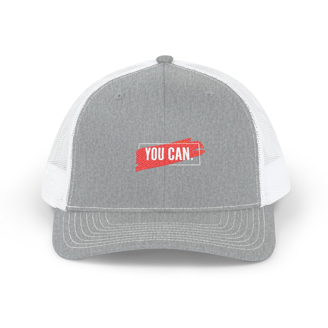 You Can Trucker Hat — Embroidered Motivational Snapback Cap