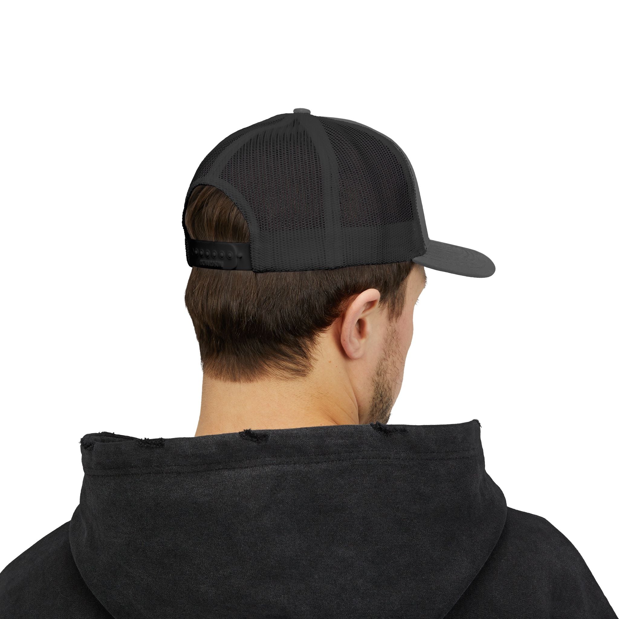 Alien Embroidered Snapback Trucker Cap, Cool Hat, Unique Gift for UFO Lovers, Casual Wear, Festival Fashion, Fun Accessory
