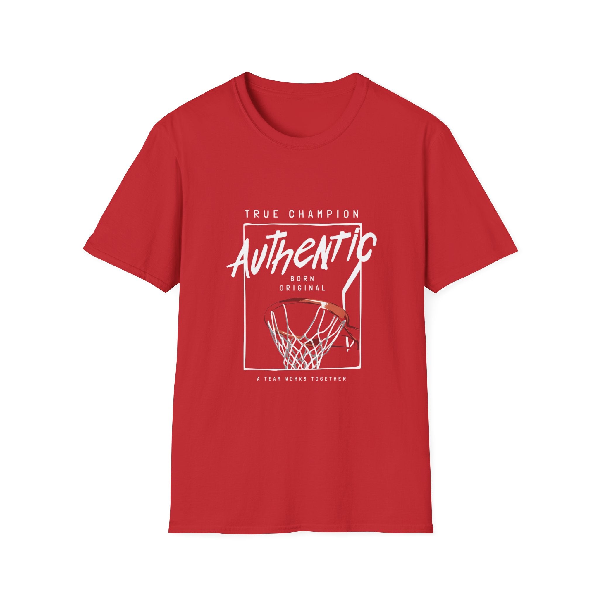 Authentic Hoop Basketball T-Shirt — True Champion Graphic Tee