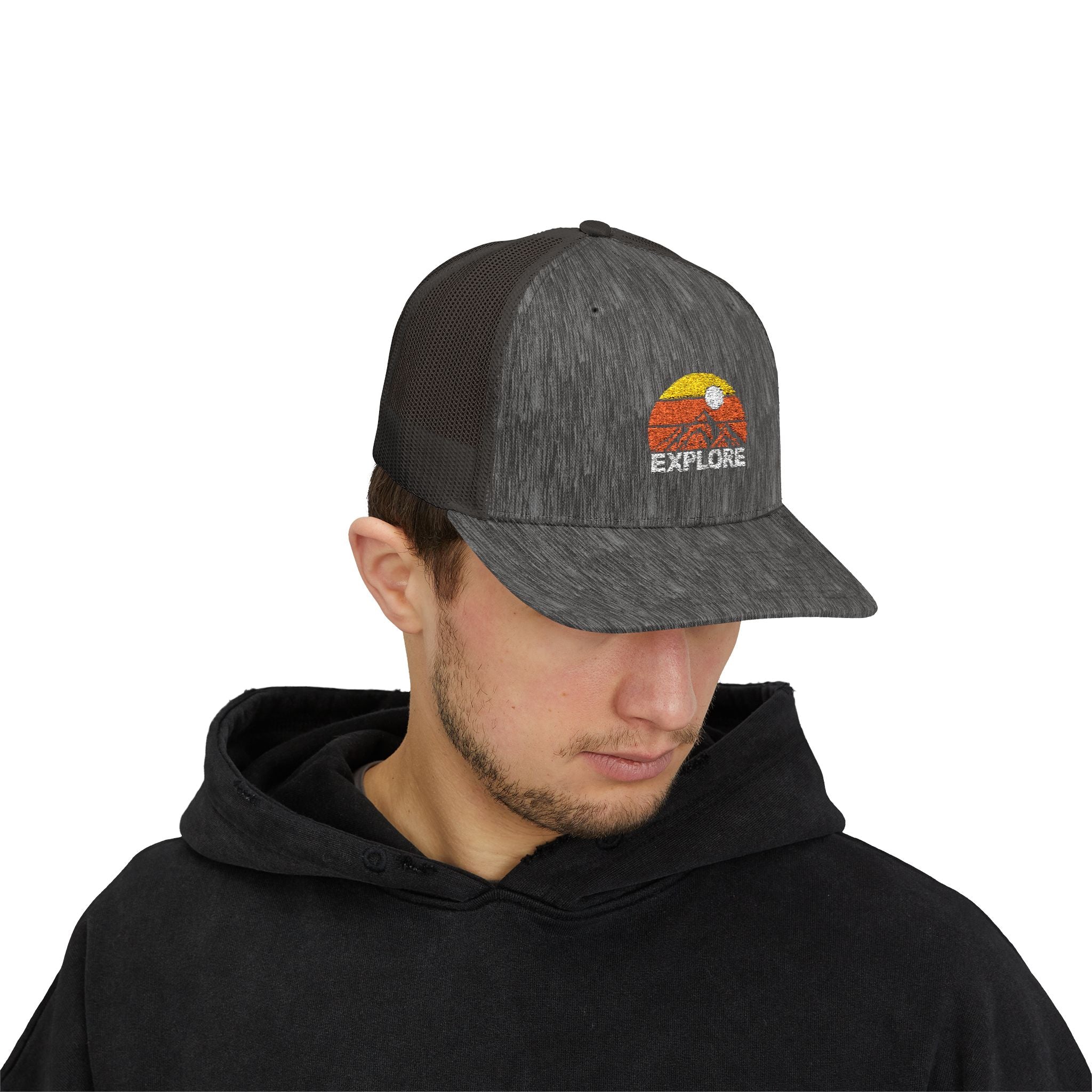 Explore Sunset Trucker Cap