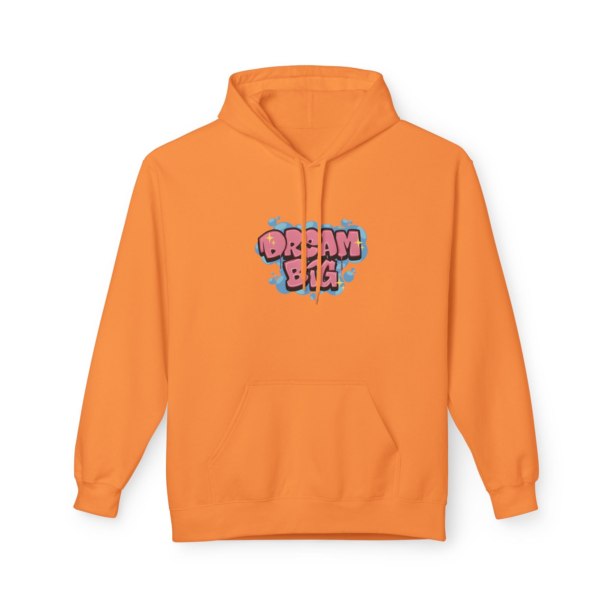 Dream Big Hoodie — Cute Bubble Letter Graphic Pullover