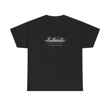 Authentic Lifestyle T-Shirt — Minimal Script Graphic Tee