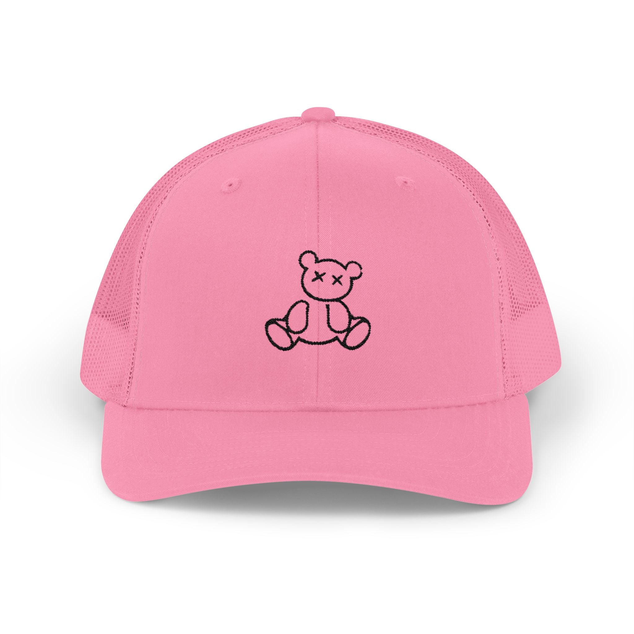 Trucker Cap — Minimalist Killed Teddy Bear Embroidered Snapback