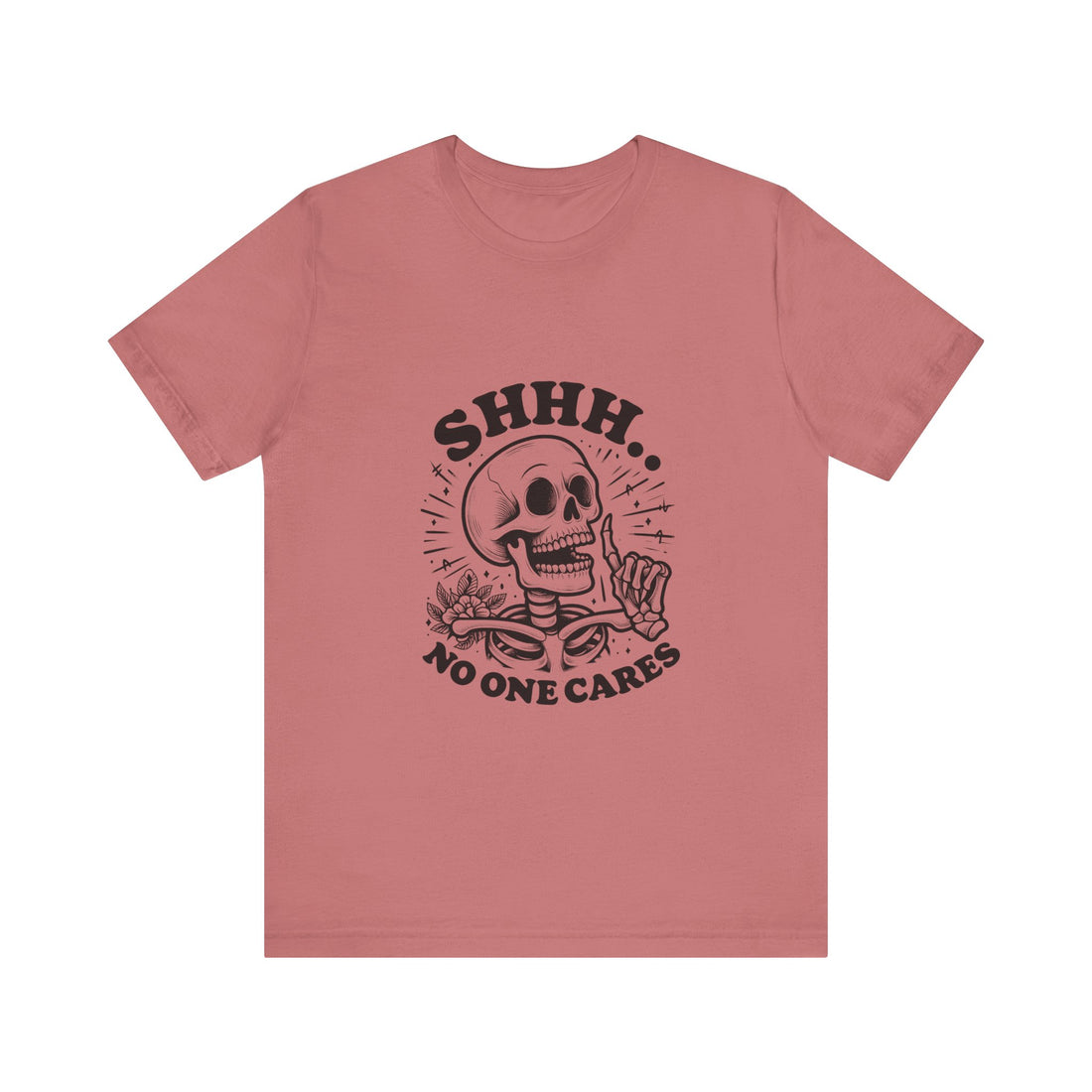 Funny Skeleton Graphic Tee - Perfect for Halloween, Casual Wear, Gift for Friend, Humor Shirt, Unisex Cotton T-Shirt