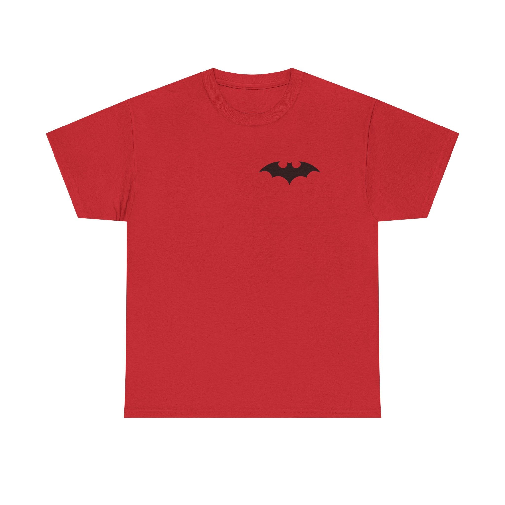 Batman & JoJo's Style Unisex Heavy Cotton Tee, Casual Wear, Graphic Tee, Streetwear, Cool Gift, Anime Shirt