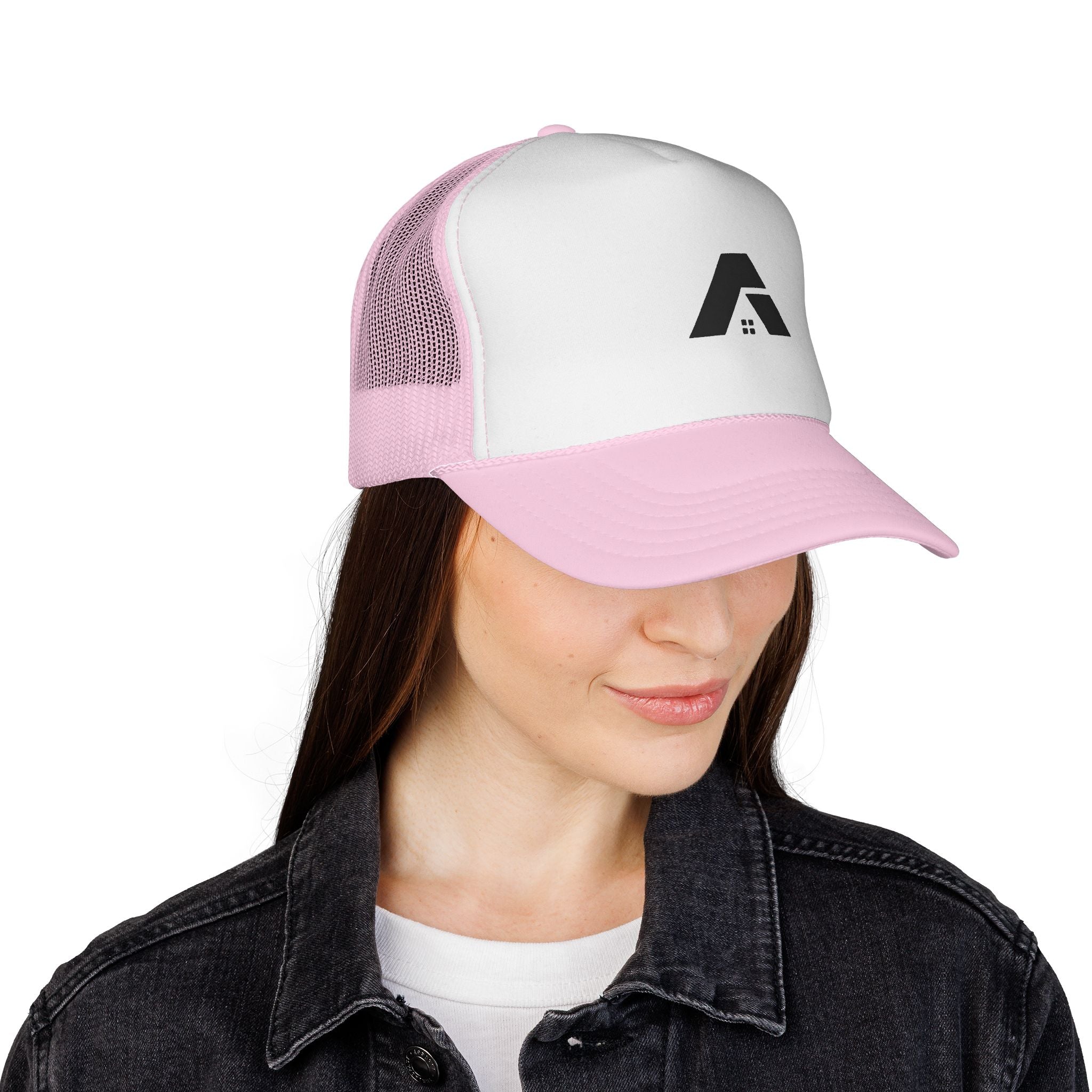 Minimalist Mountain Logo Trucker Cap