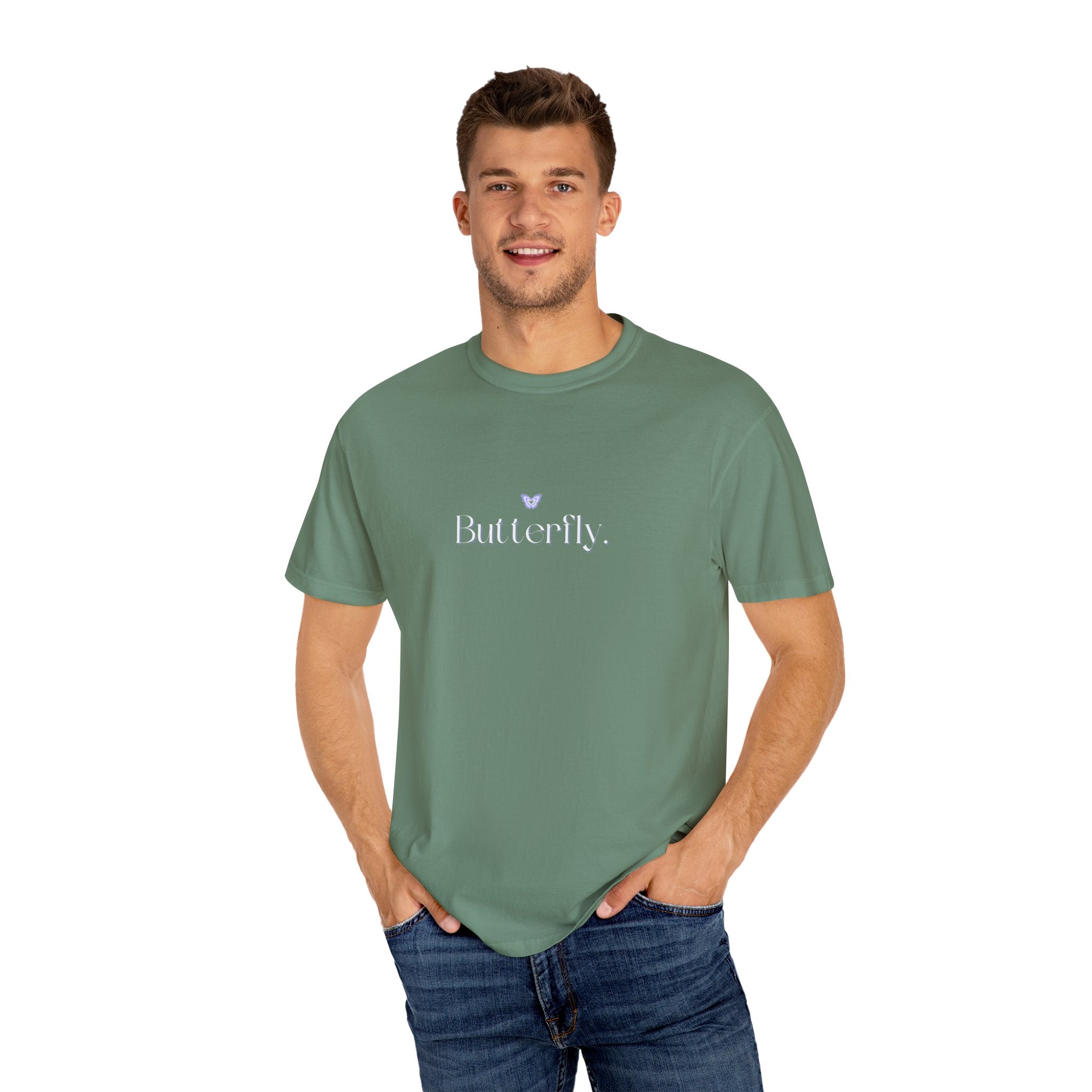 Butterfly Dream Unisex T-Shirt, Soft Cotton Tee, Nature-Inspired Clothing, Gift for Butterfly Lovers, Eco-Friendly Fashion