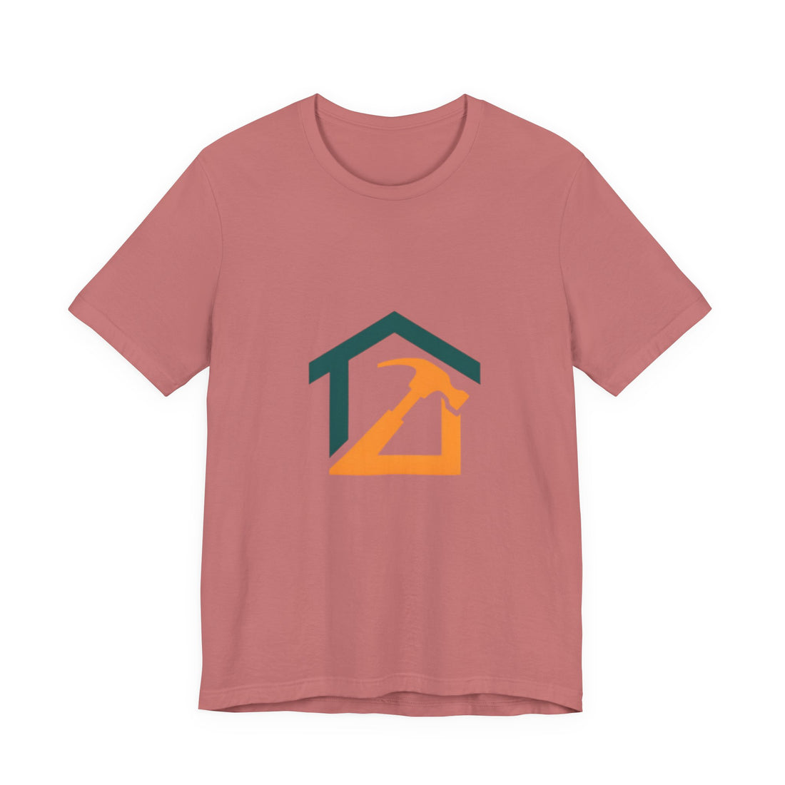 Home Repair Hammer T-Shirt — Contractor & DIY House Logo Tee