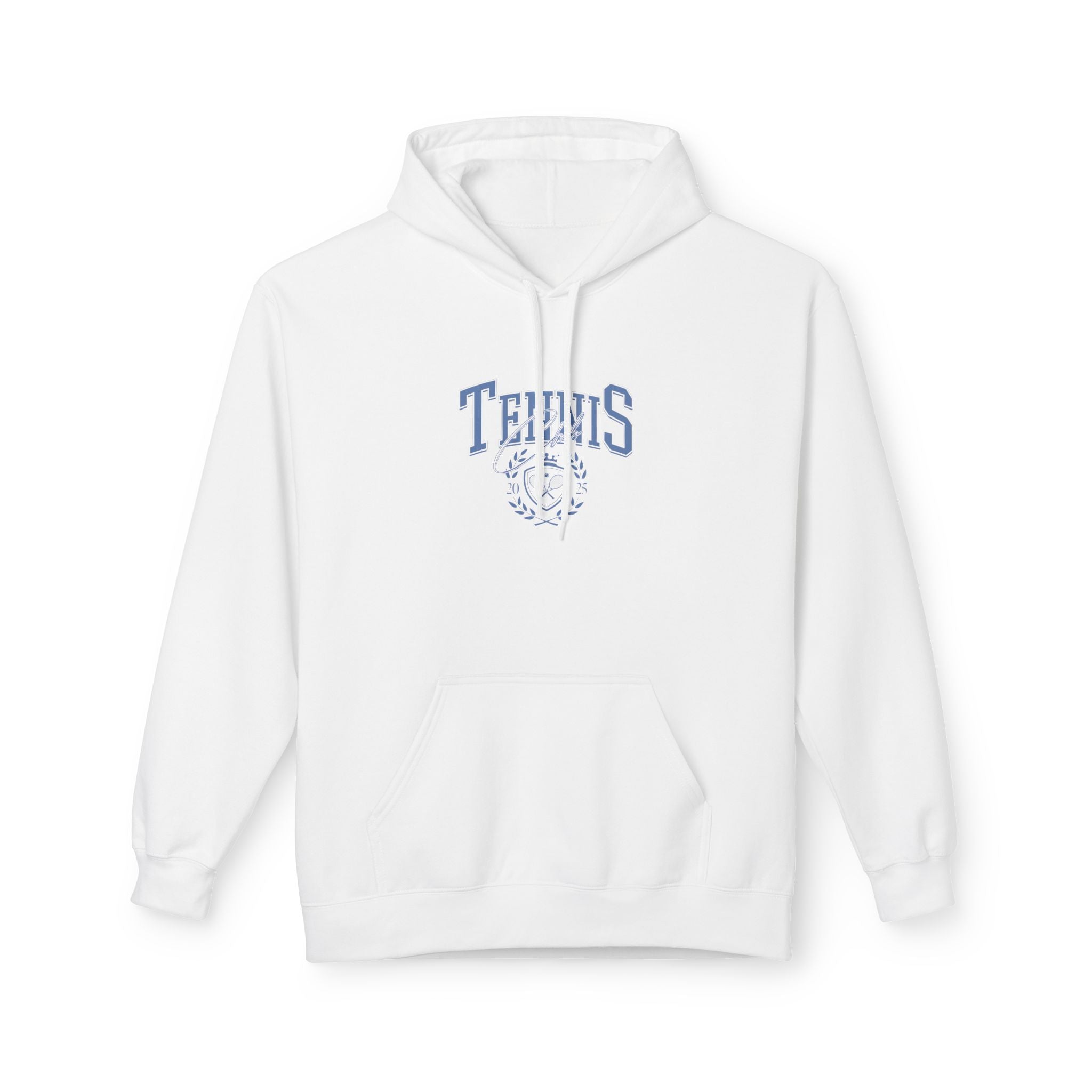Tennis Hoodie — Vintage Court Graphic Sweatshirt