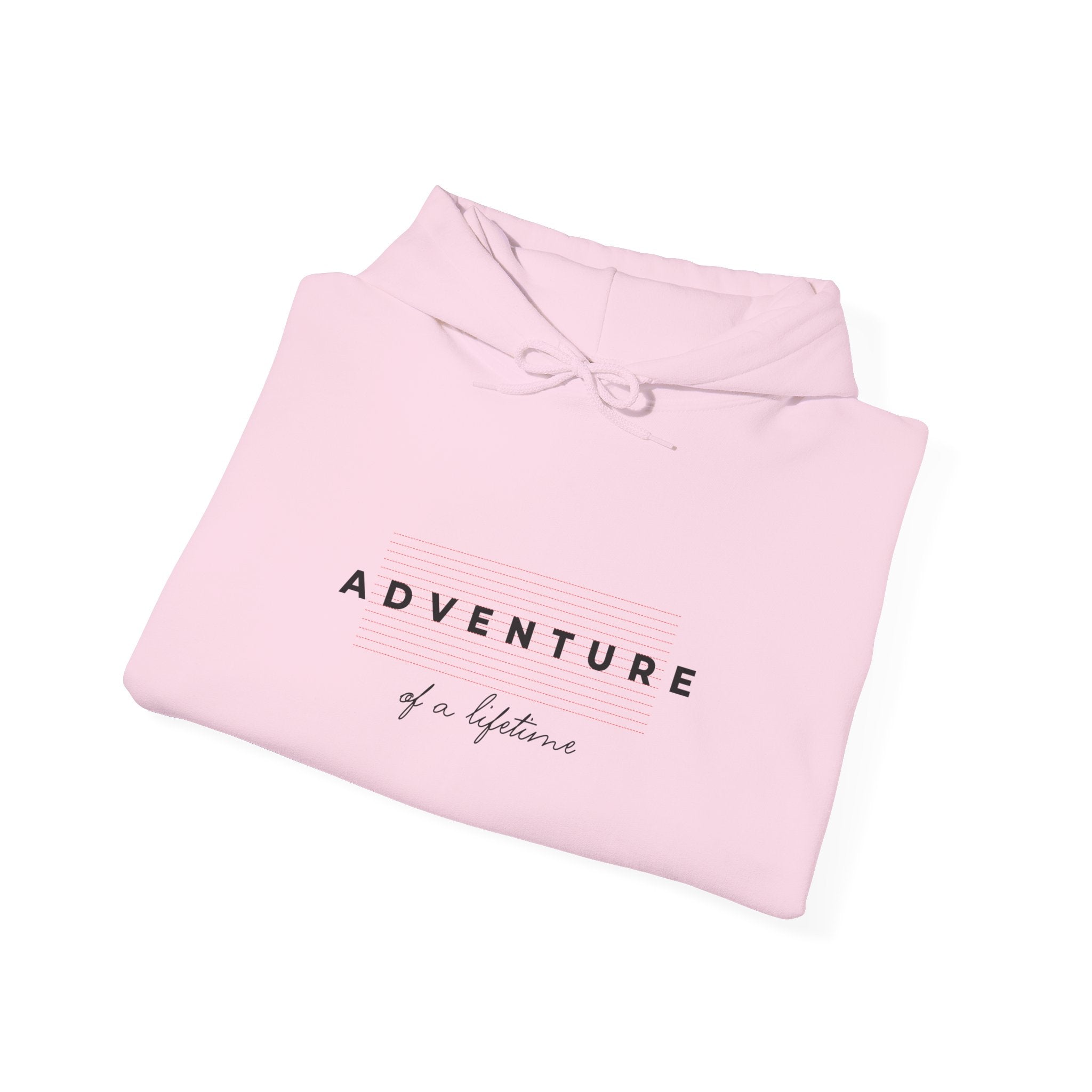 Adventure Is a Lifestyle Hoodie – Minimalist Outdoor Travel Pullover