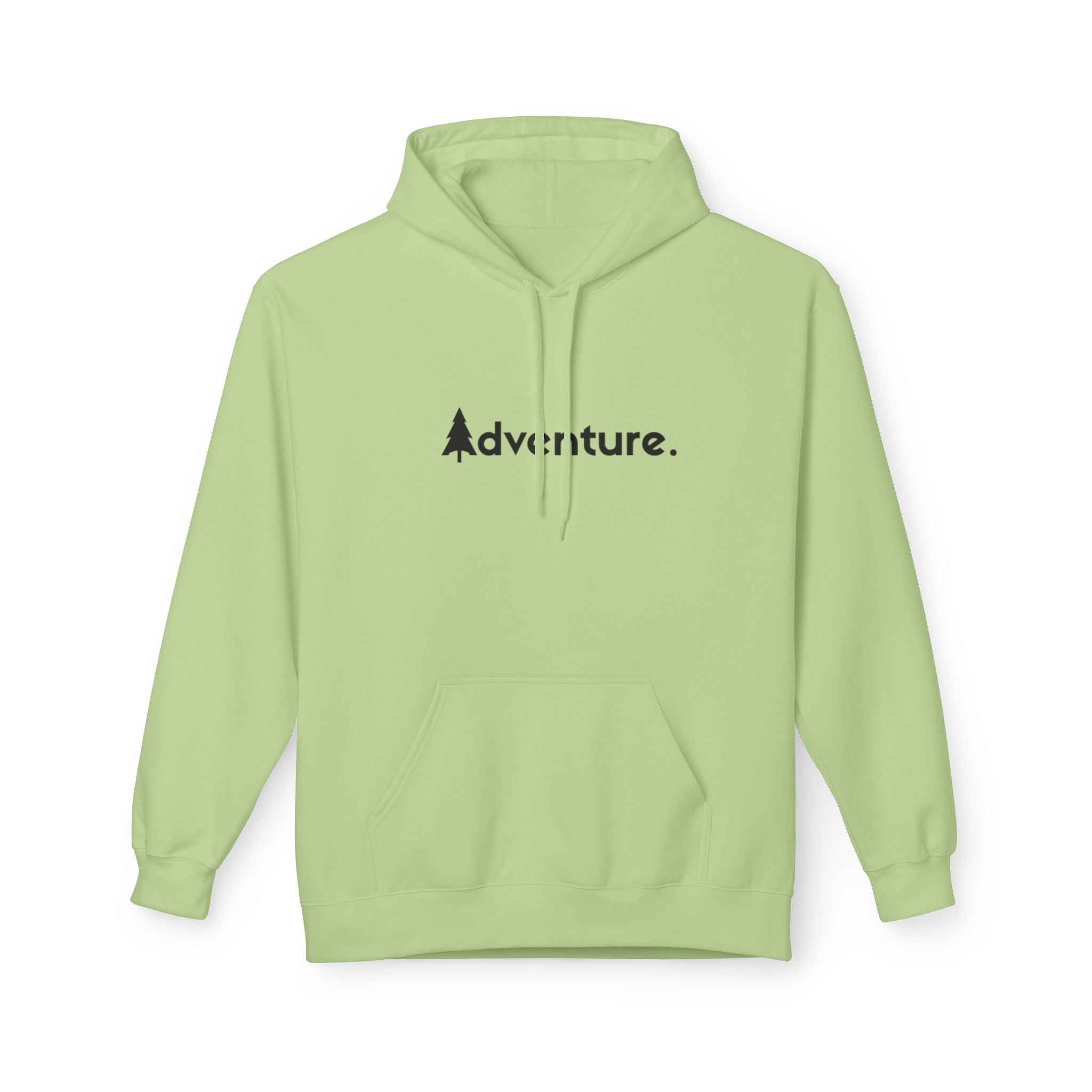 Adventure Hoodie — Minimal Mountain Graphic Pullover