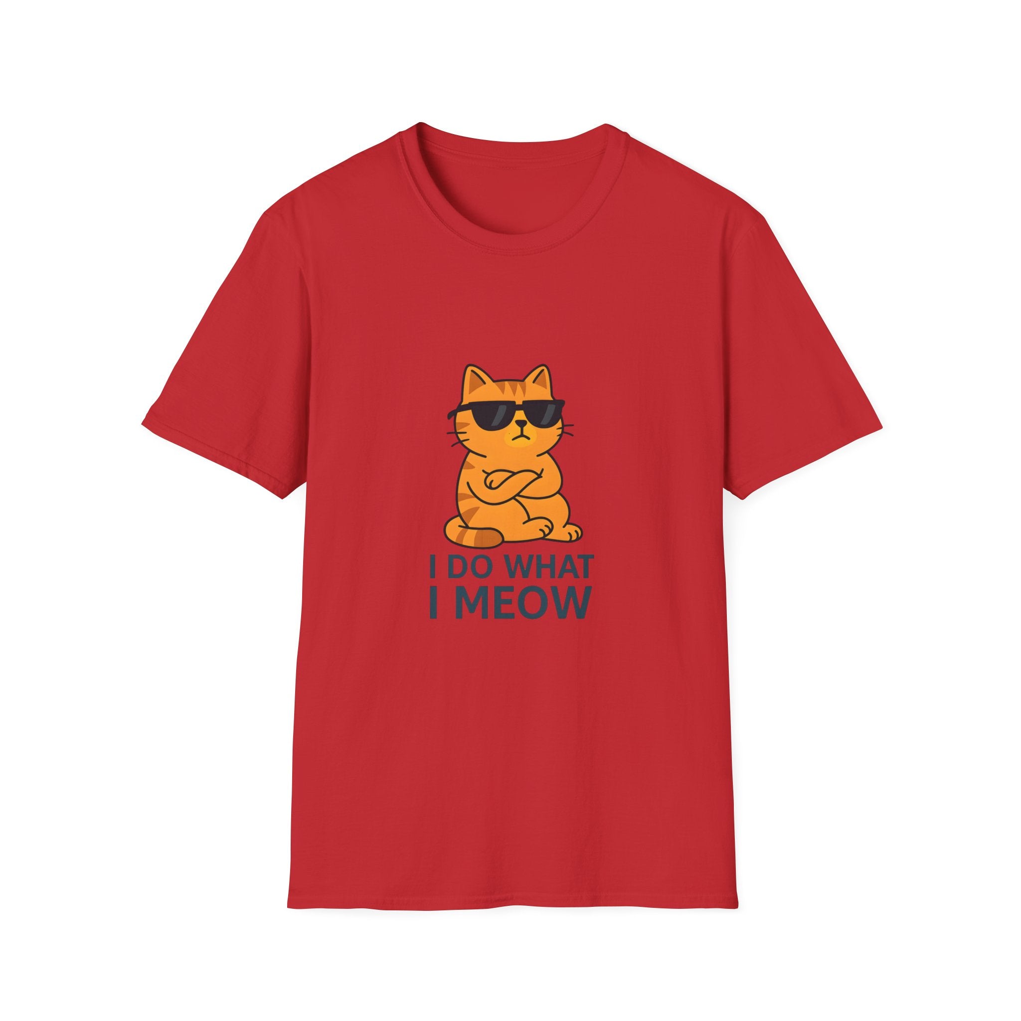 I Do What I Meow Cat T-Shirt — Funny Cool Cat Graphic Tee