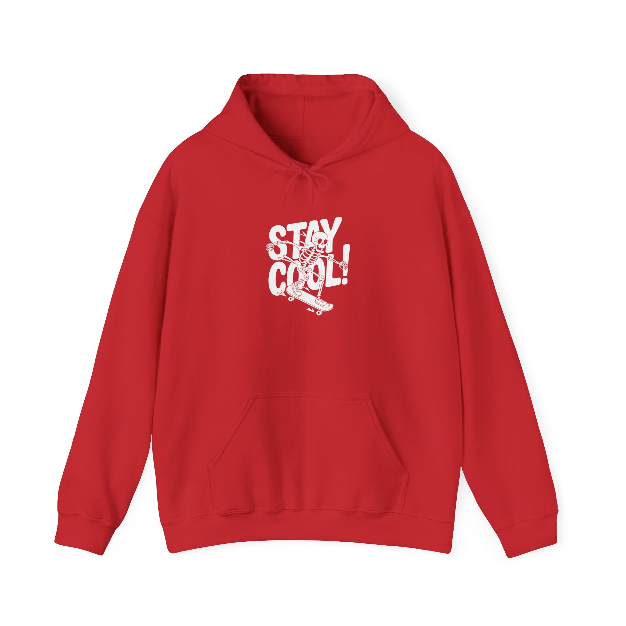 Cool Stay Hooded Sweatshirt | Unisex Casual Pullover, Gift for Friends, Cozy Wear, Street Style Apparel, Unique Hoodie