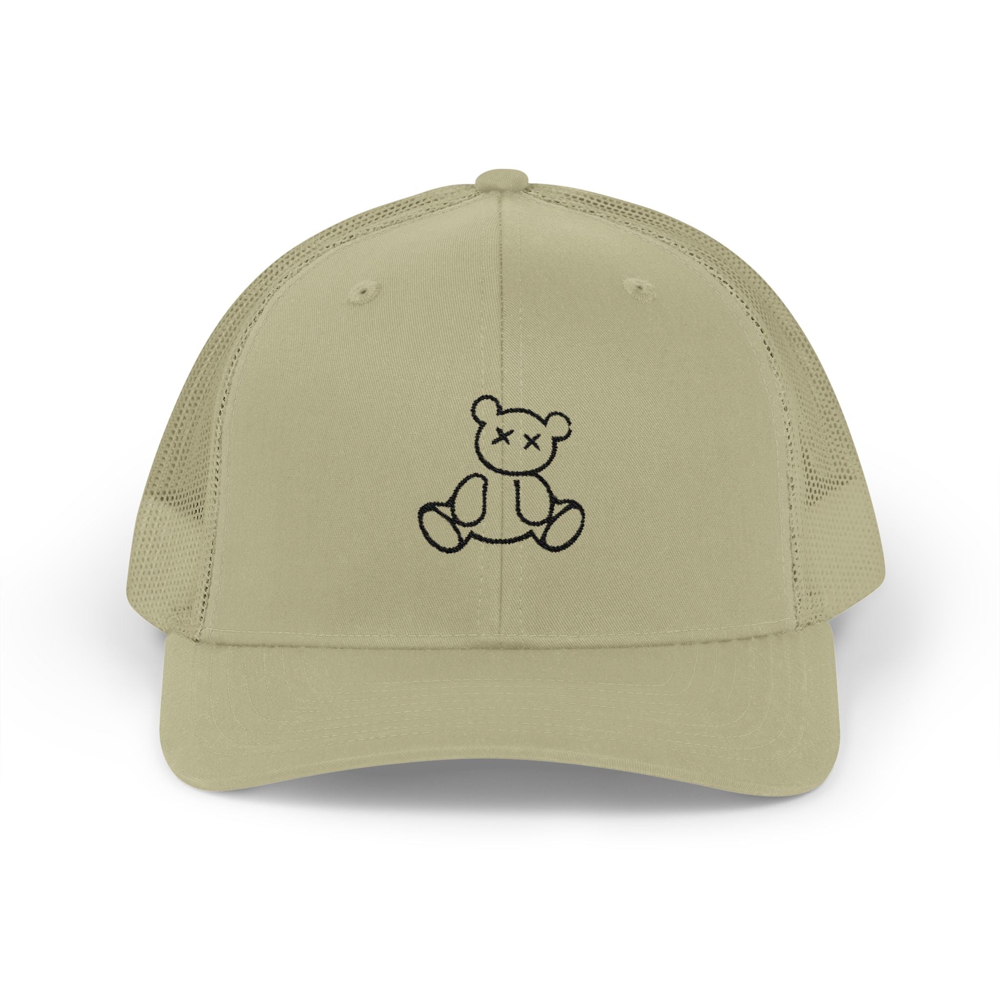 Trucker Cap — Minimalist Killed Teddy Bear Embroidered Snapback