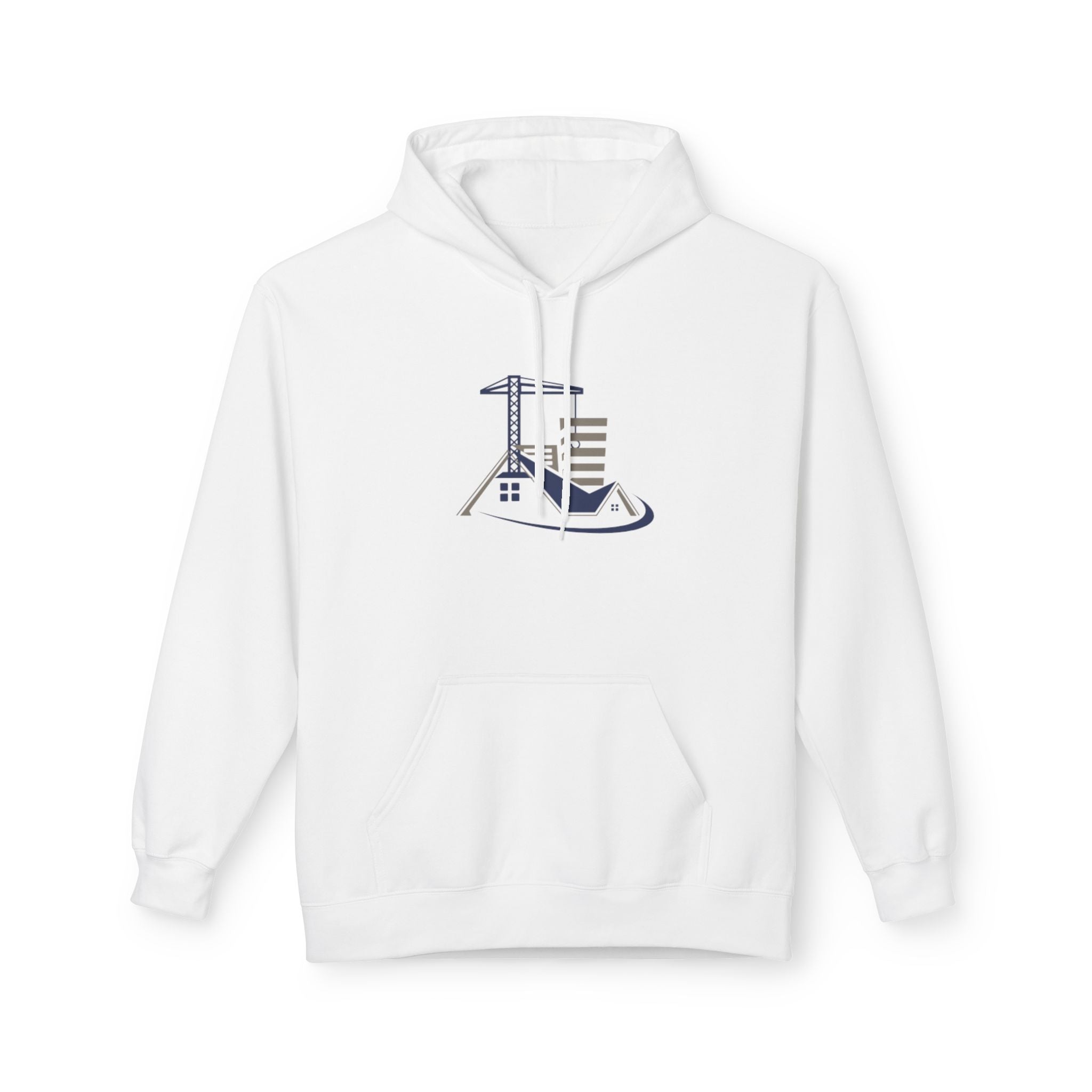 Coastal Lighthouse Hoodie — Minimal Nautical Beach House Graphic