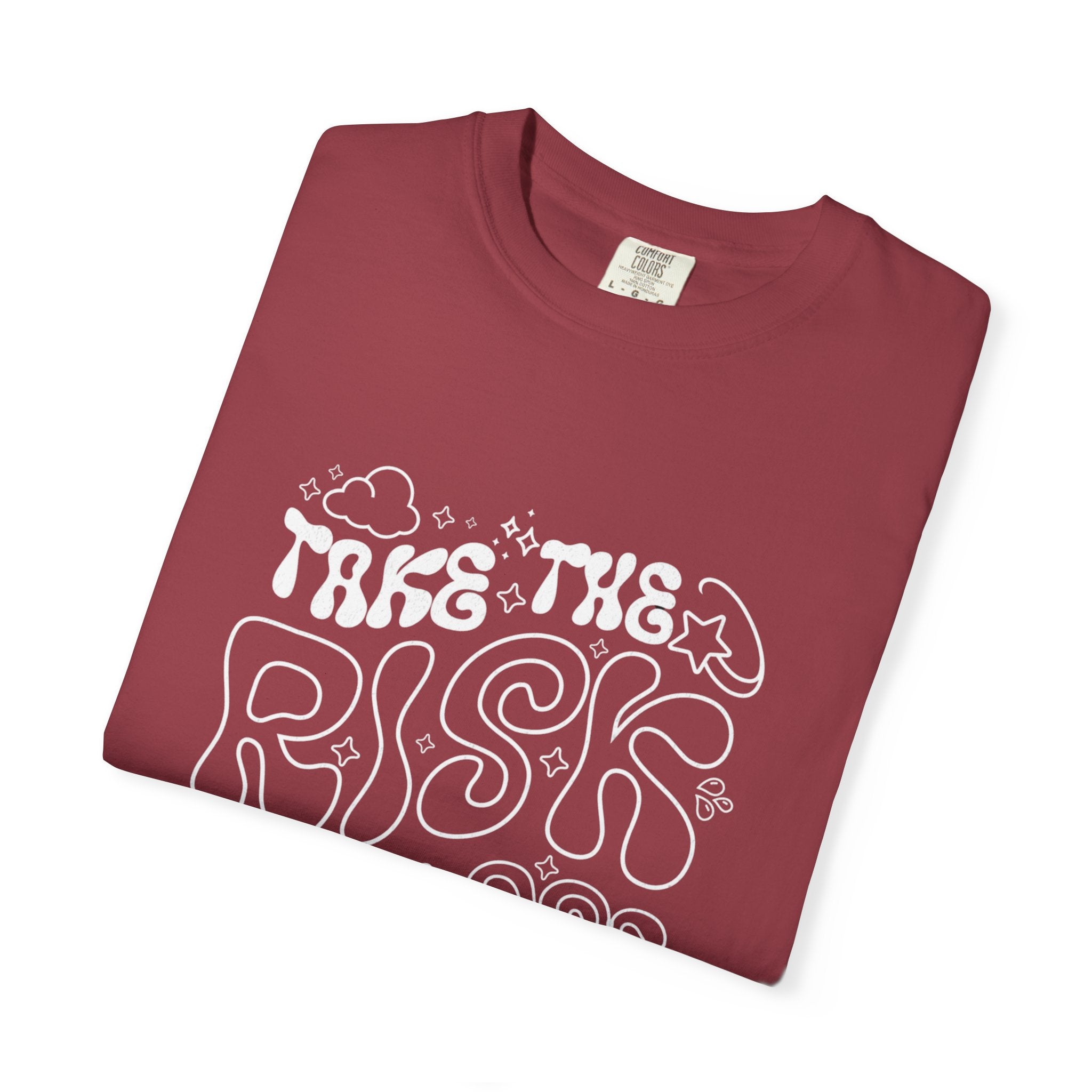 Motivational Unisex T-Shirt: 'Take the Risk or Lose the Chance'