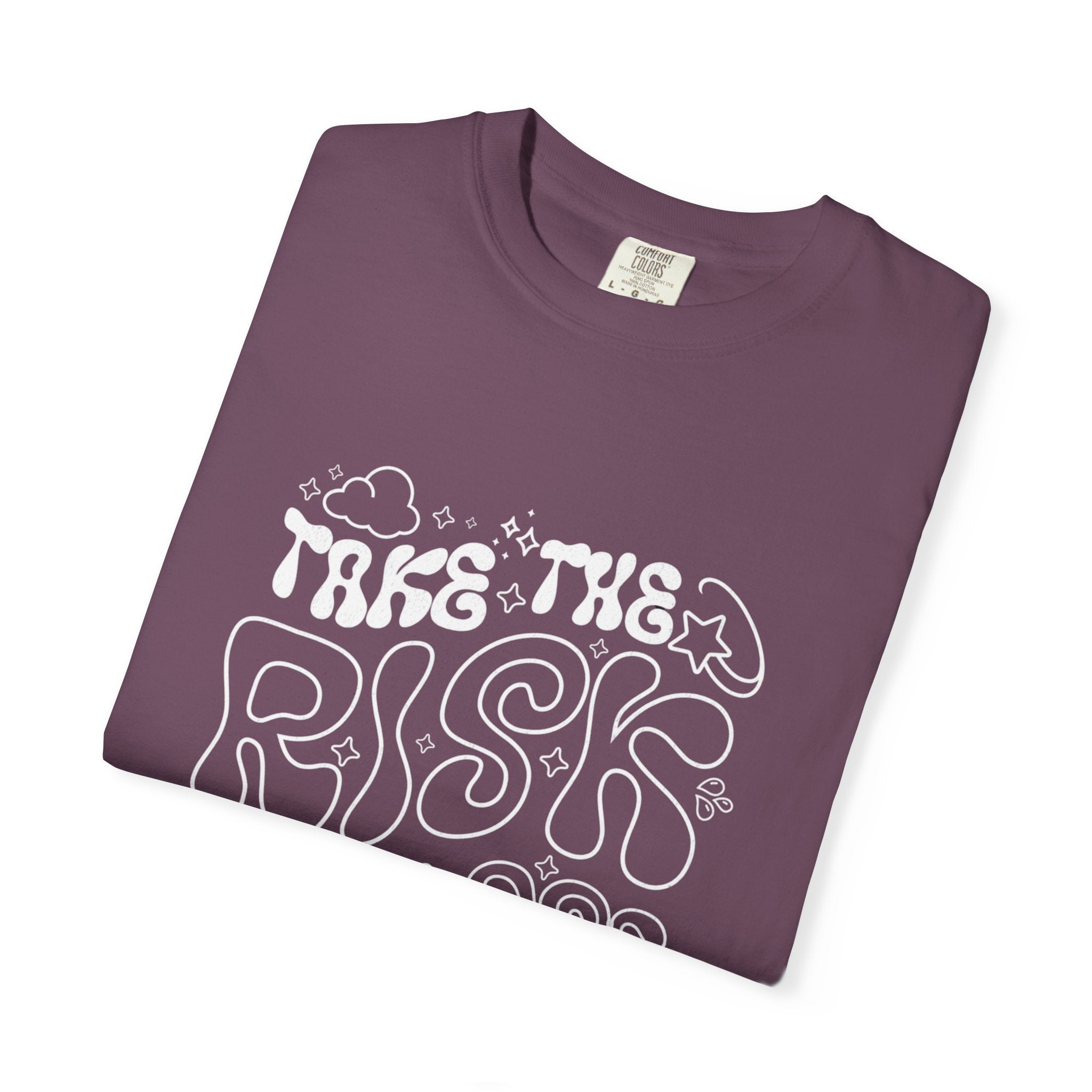 Motivational Unisex T-Shirt: 'Take the Risk or Lose the Chance'