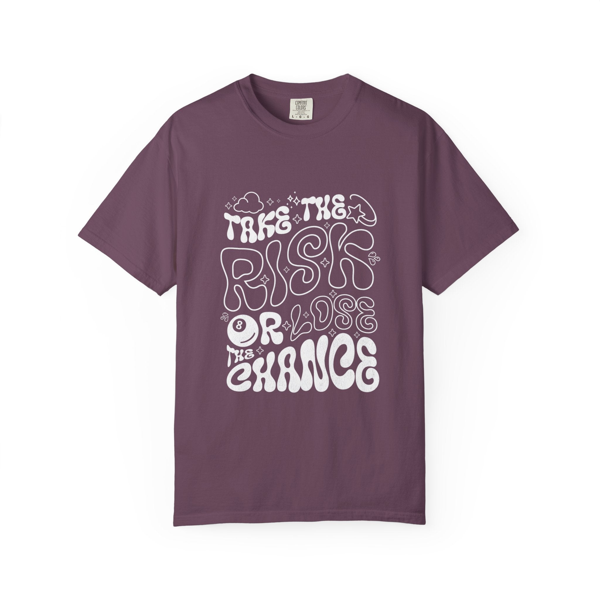 Motivational Unisex T-Shirt: 'Take the Risk or Lose the Chance'