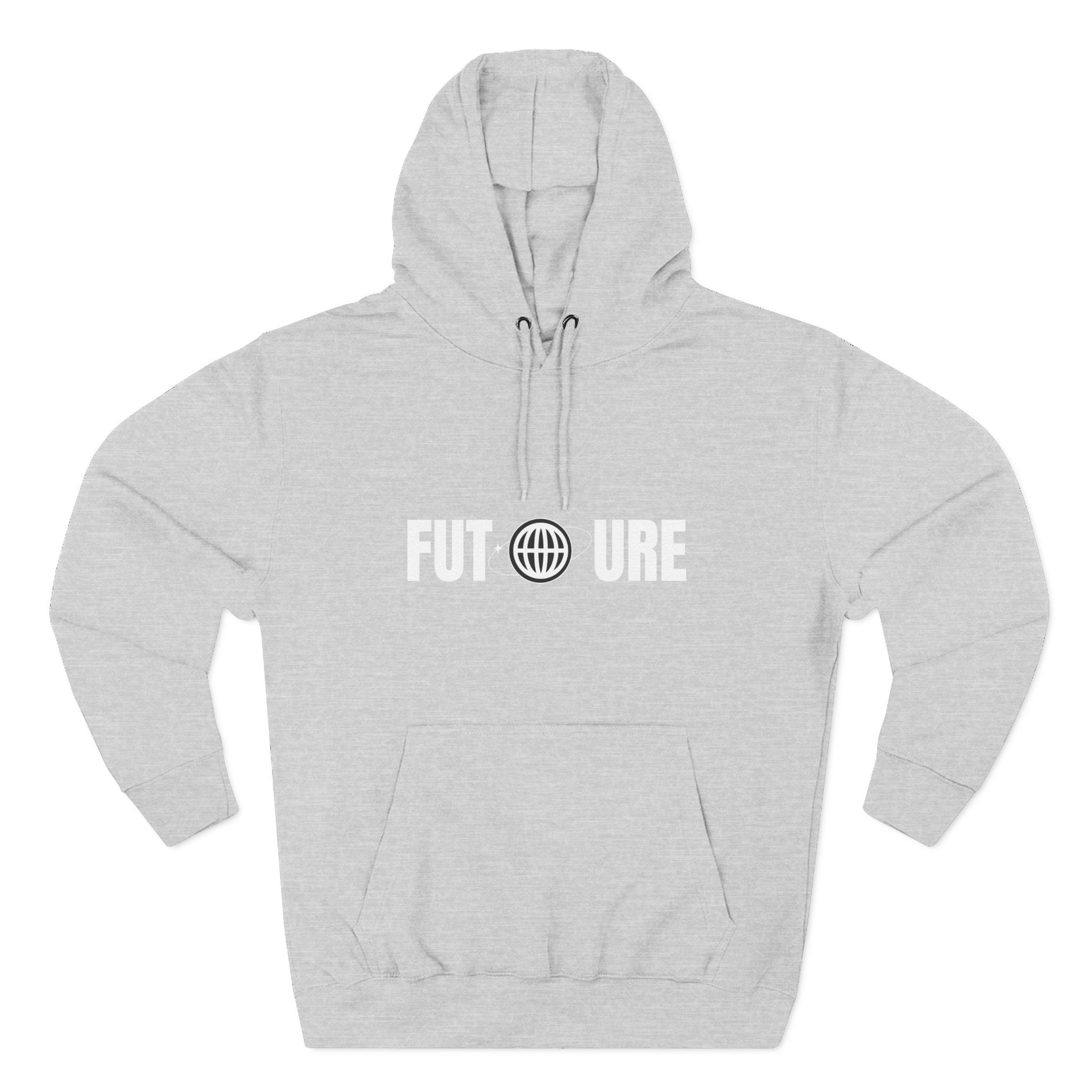 Future Logo Hoodie — Minimalist Graphic Fleece Pullover