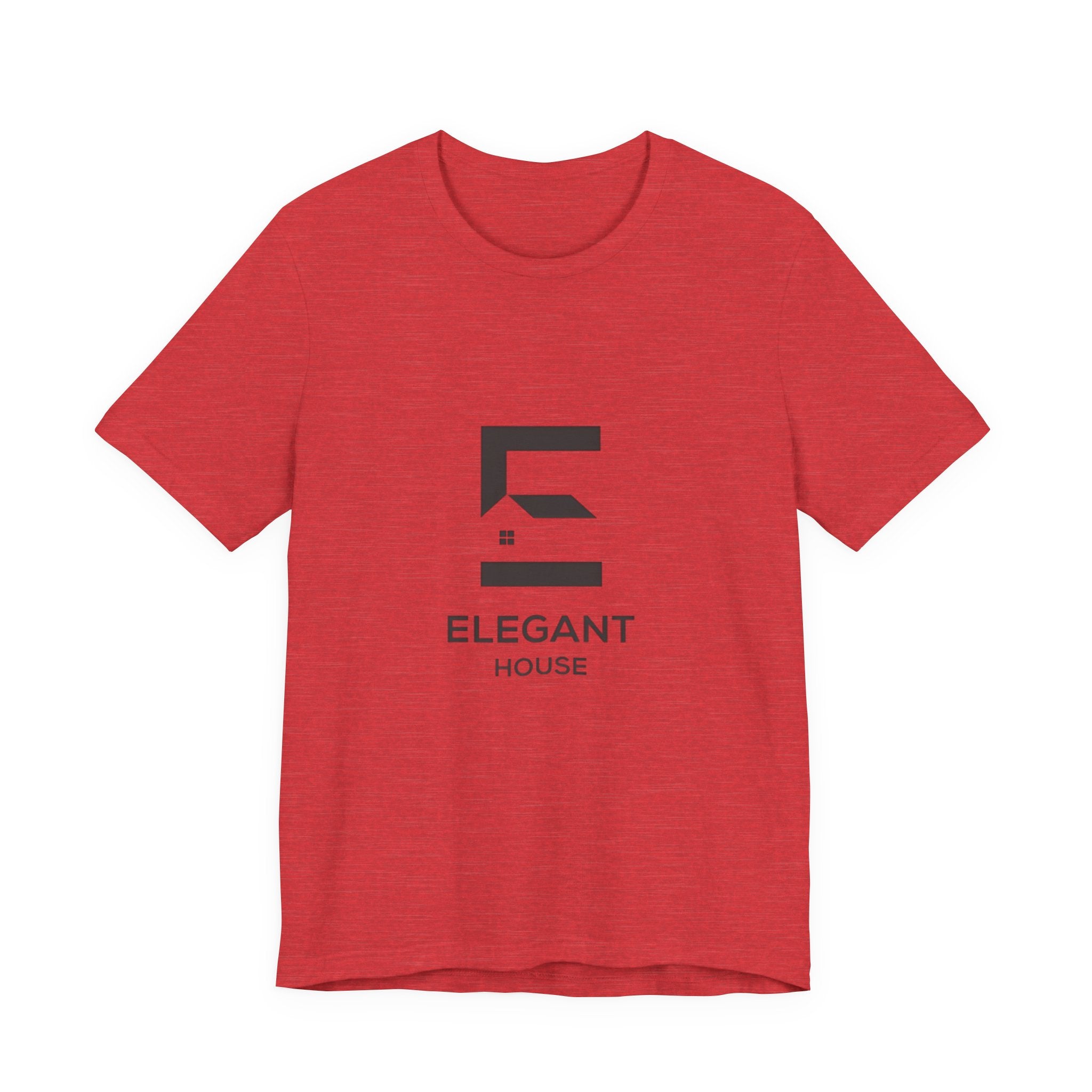 Elegant House Logo T-Shirt — Minimal Real Estate Branding Tee