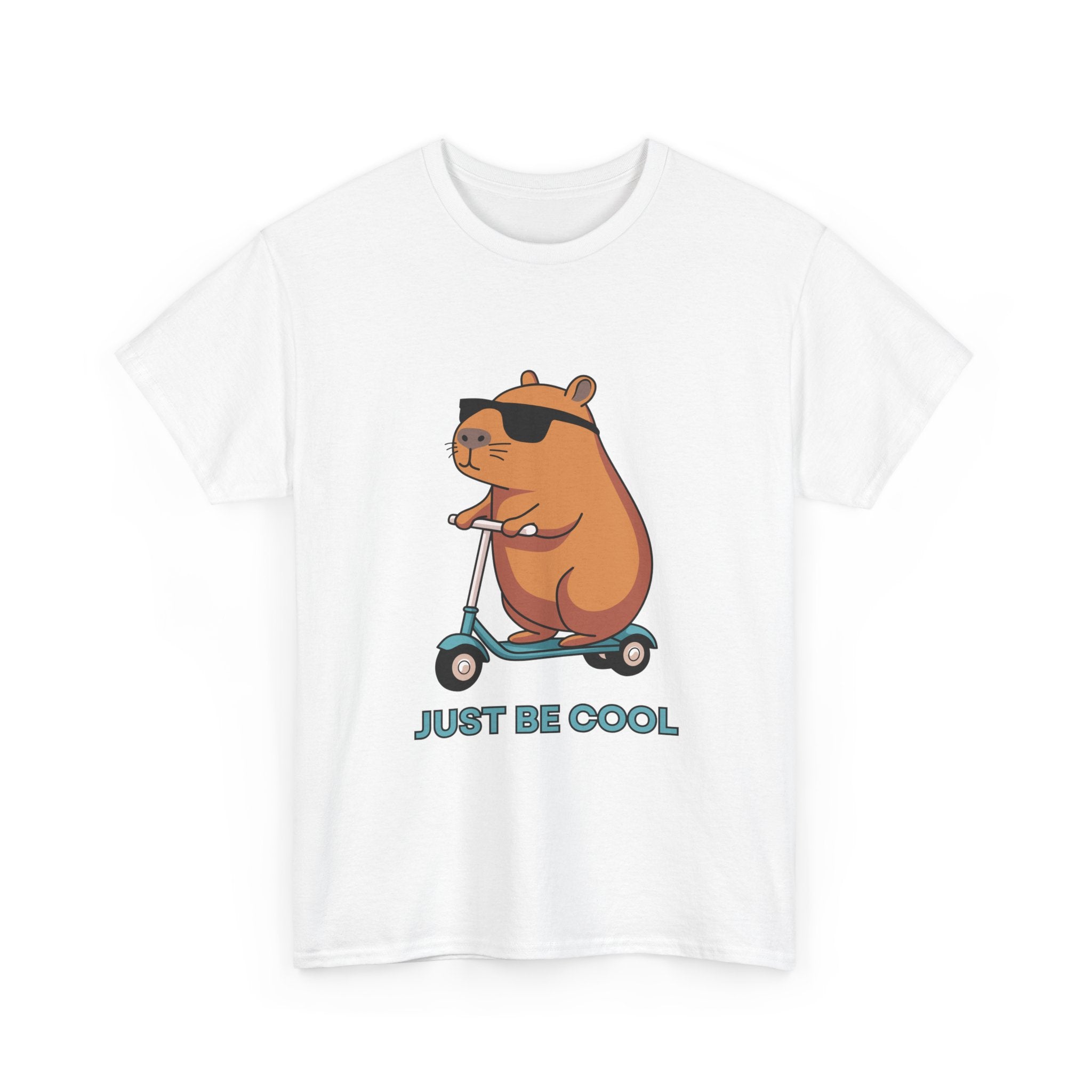Cool Bear Unisex Heavy Cotton Tee, Funny Tee, Cute Animal Shirt, Casual Wear, Gift for Kids & Adults