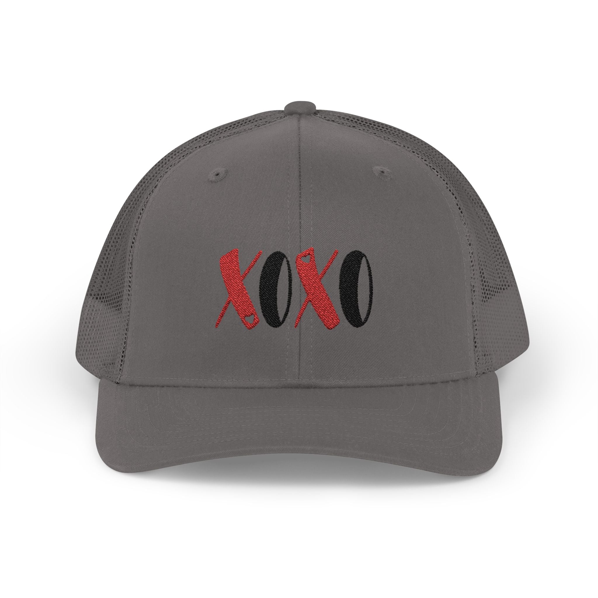 XOXO Trucker Cap - Embroidered Valentine Snapback Hat