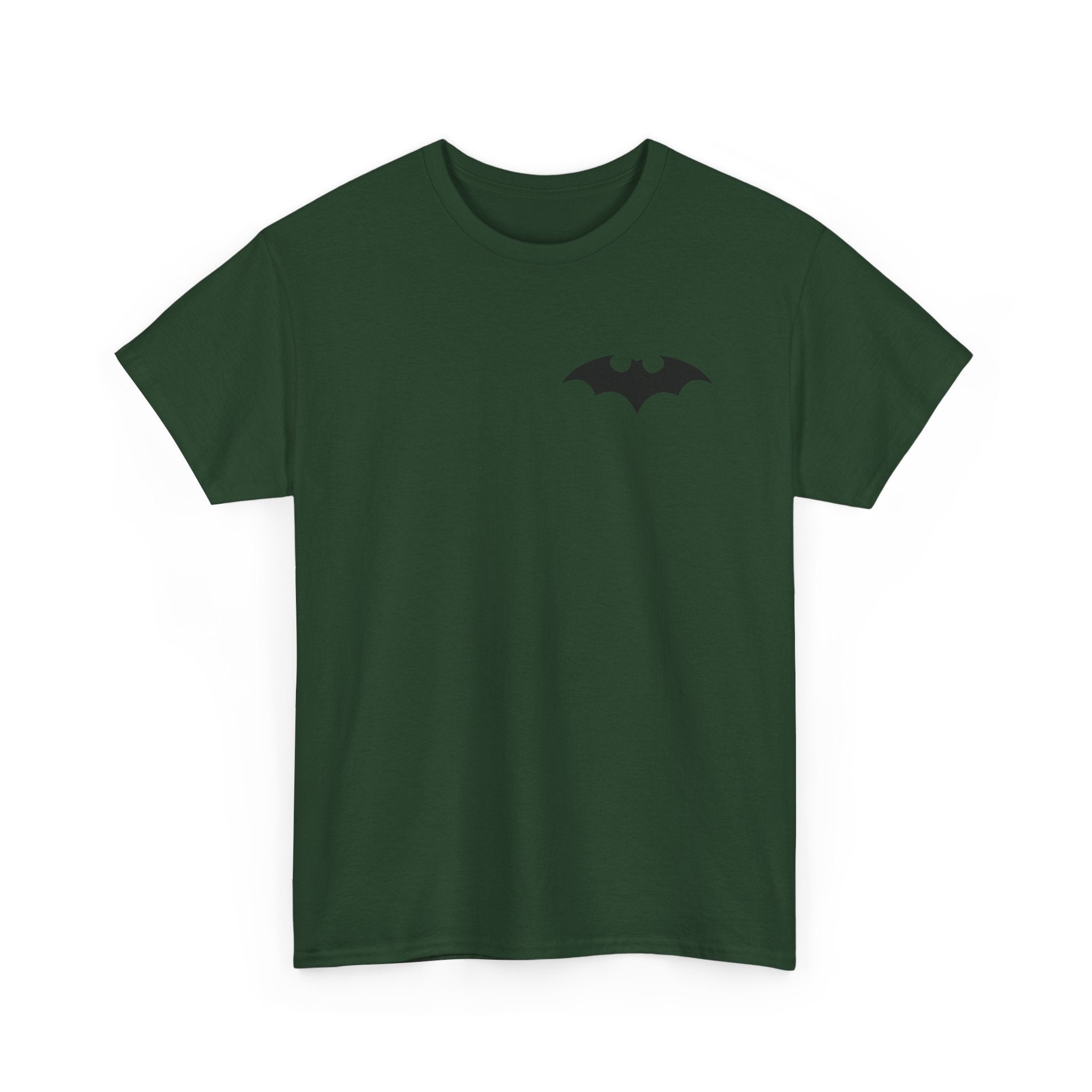 Batman & JoJo's Style Unisex Heavy Cotton Tee, Casual Wear, Graphic Tee, Streetwear, Cool Gift, Anime Shirt