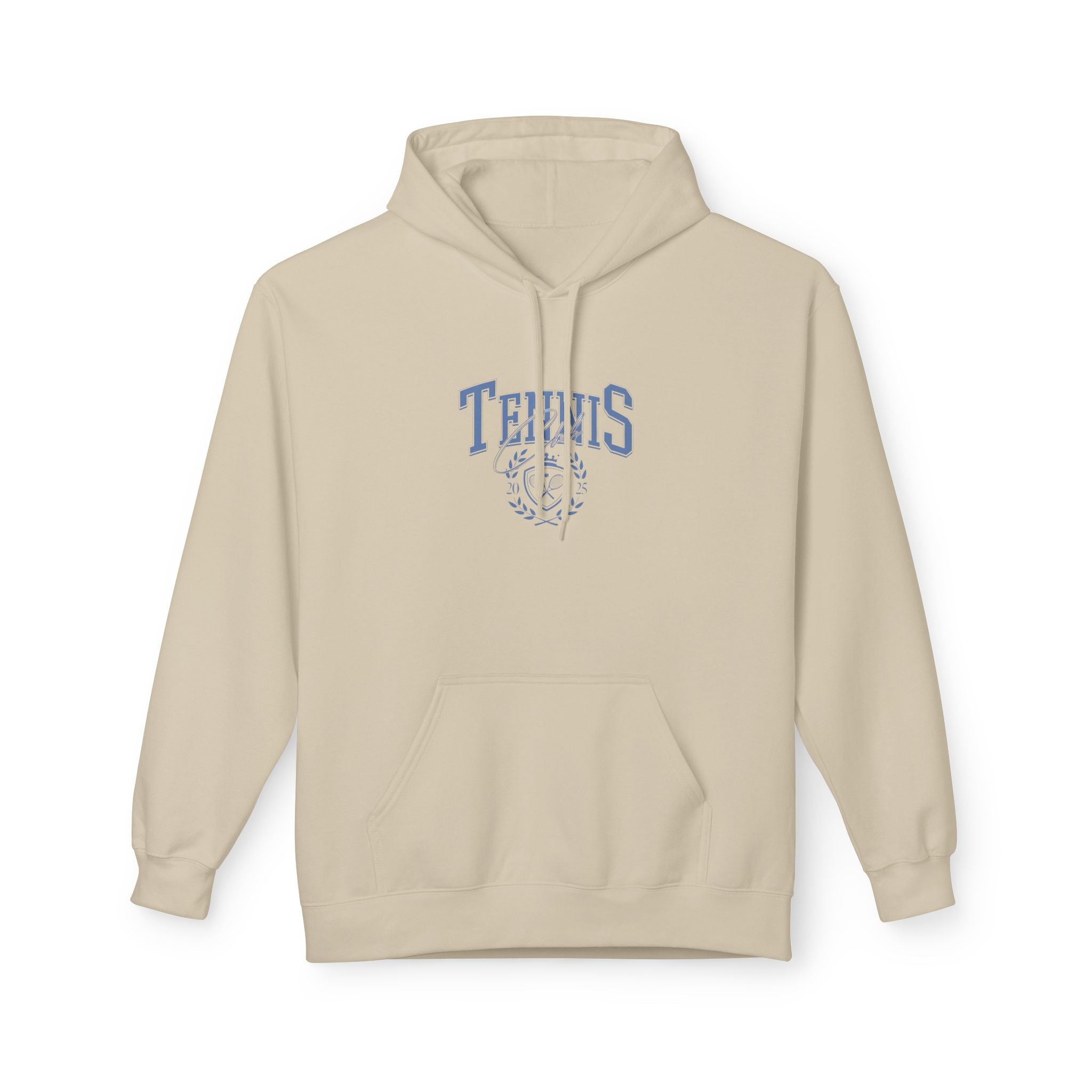 Tennis Hoodie — Vintage Court Graphic Sweatshirt