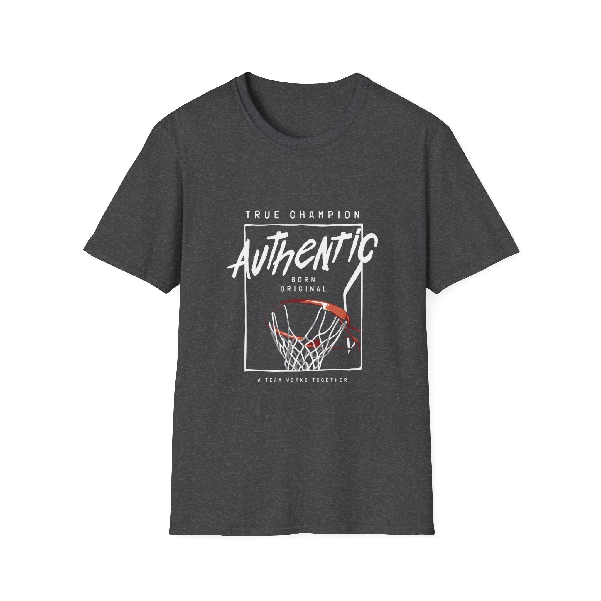 Authentic Hoop Basketball T-Shirt — True Champion Graphic Tee