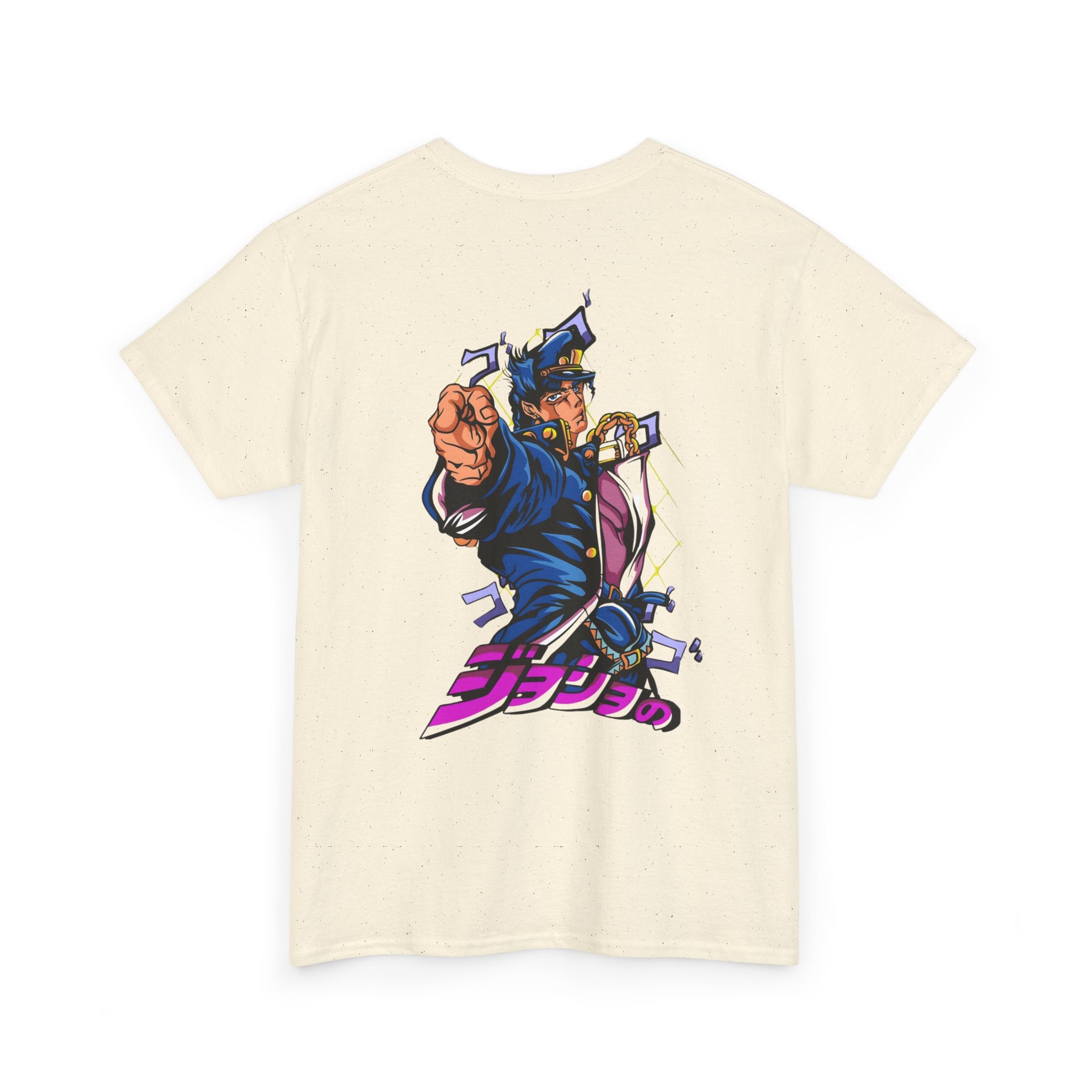 Batman & JoJo's Style Unisex Heavy Cotton Tee, Casual Wear, Graphic Tee, Streetwear, Cool Gift, Anime Shirt