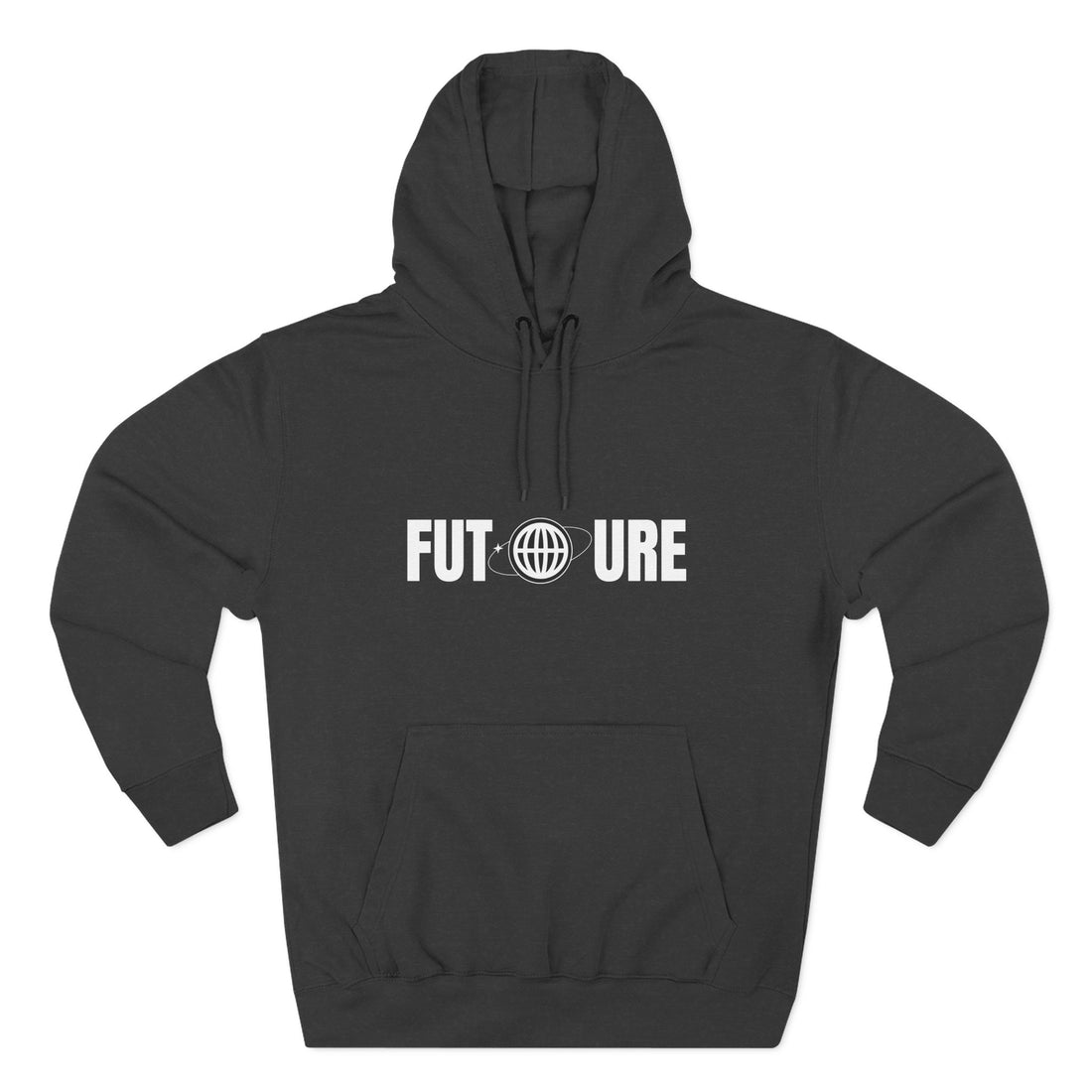 Future Logo Hoodie — Minimalist Graphic Fleece Pullover