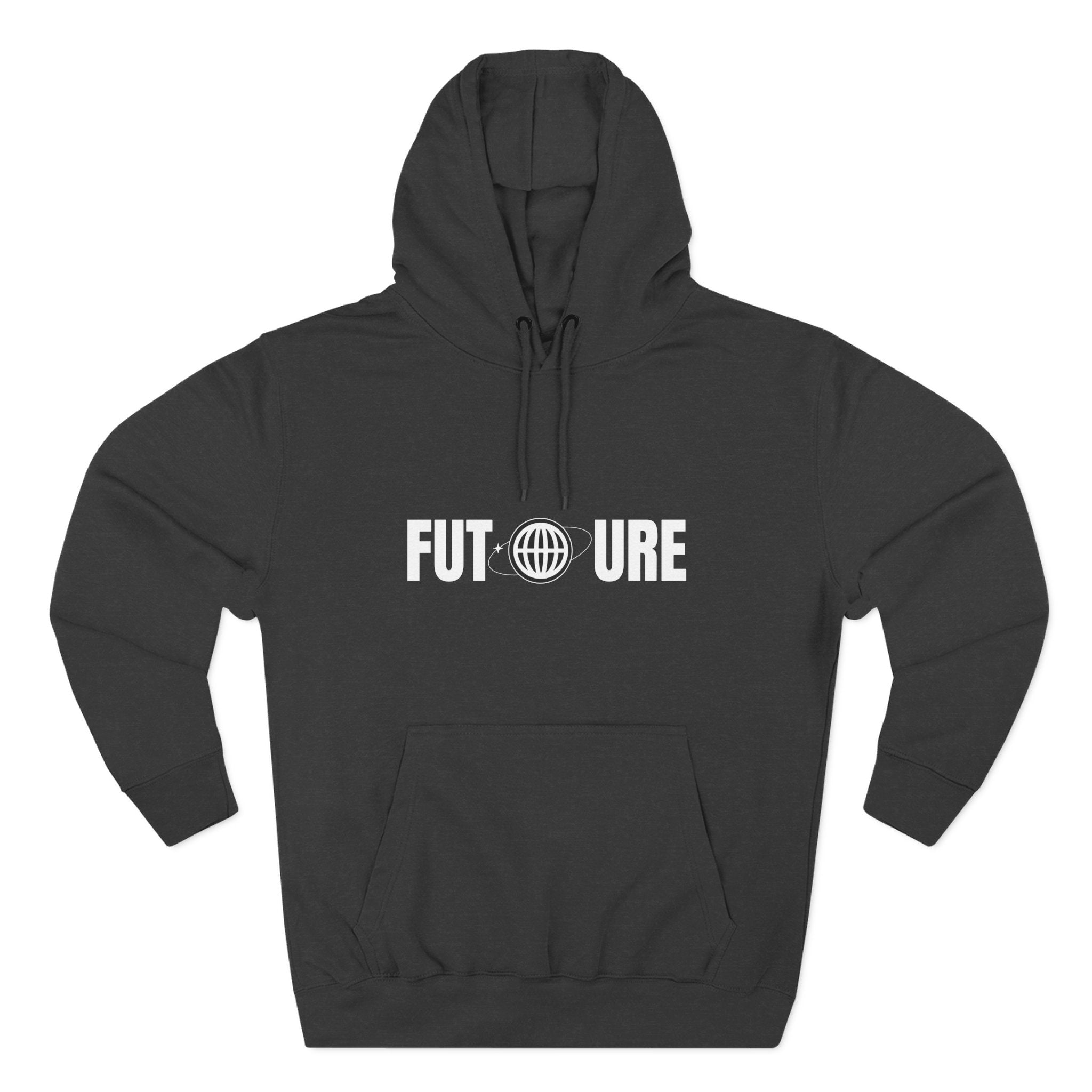 Future Logo Hoodie — Minimalist Graphic Fleece Pullover