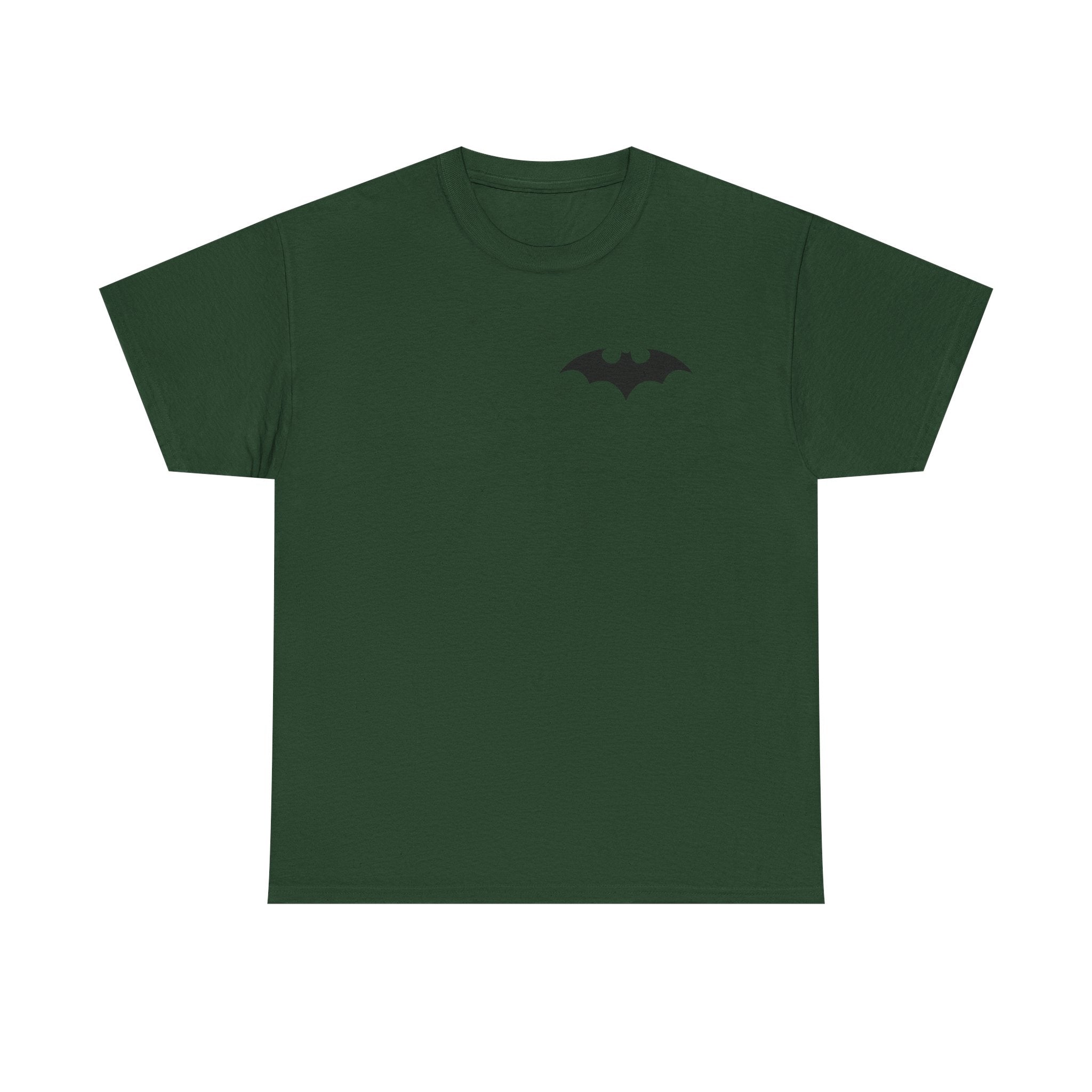 Batman & JoJo's Style Unisex Heavy Cotton Tee, Casual Wear, Graphic Tee, Streetwear, Cool Gift, Anime Shirt
