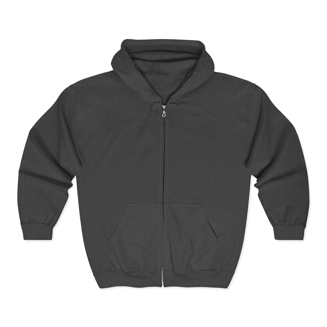 Cozy Full Zip Hooded Sweatshirt | Unisex Hoodie for Casual Wear, Great for Gifts, Relaxing, Outdoor Adventures, Every Season