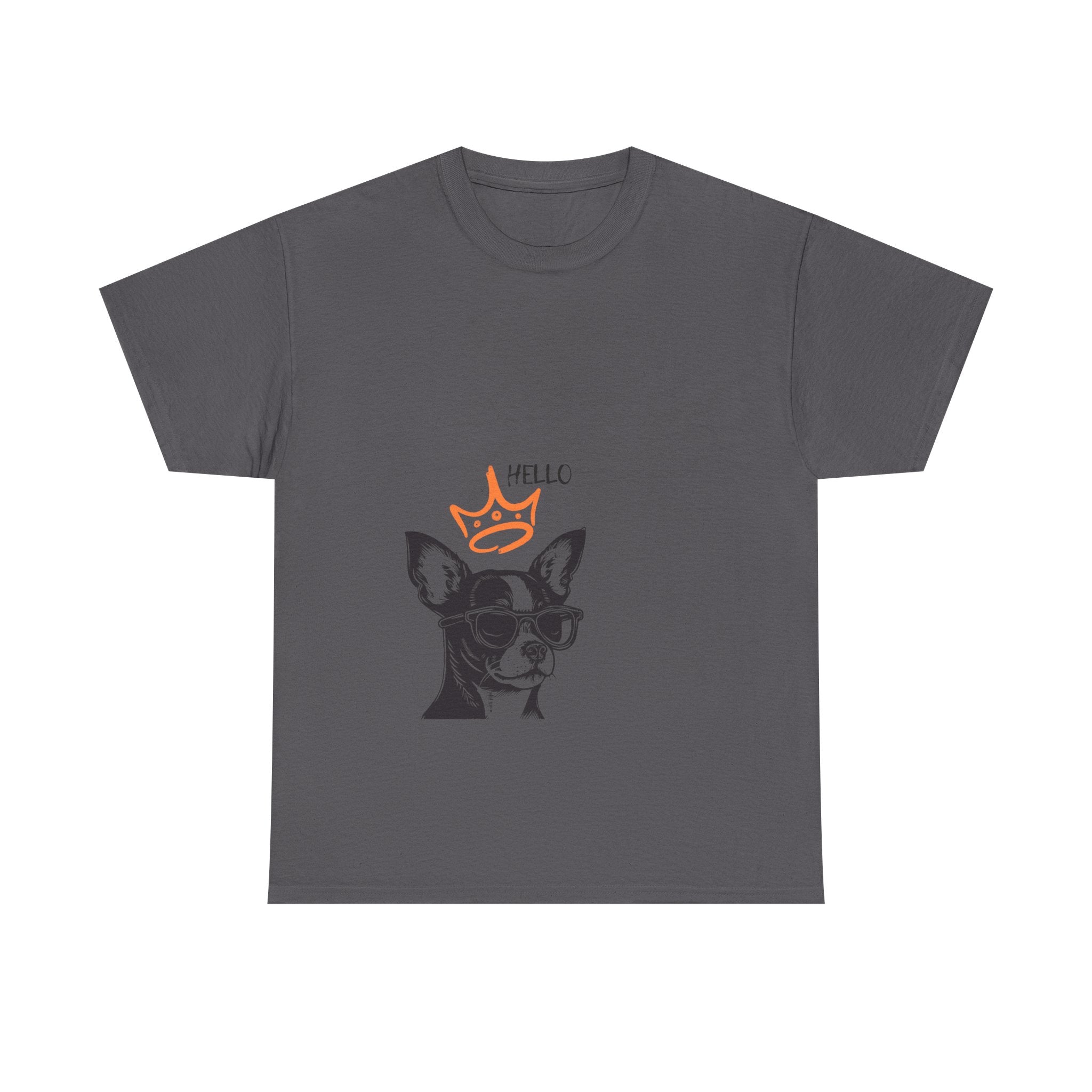Chihuahua Crown Tee — Cute Sunglasses Dog Graphic T-Shirt