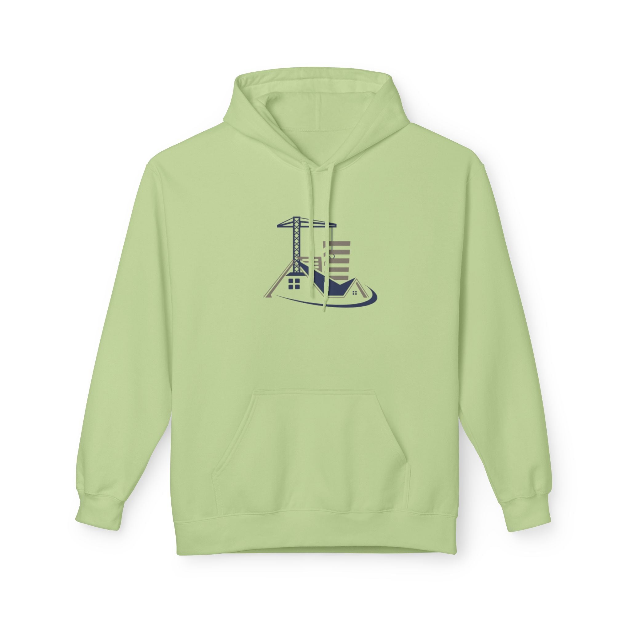 Coastal Lighthouse Hoodie — Minimal Nautical Beach House Graphic
