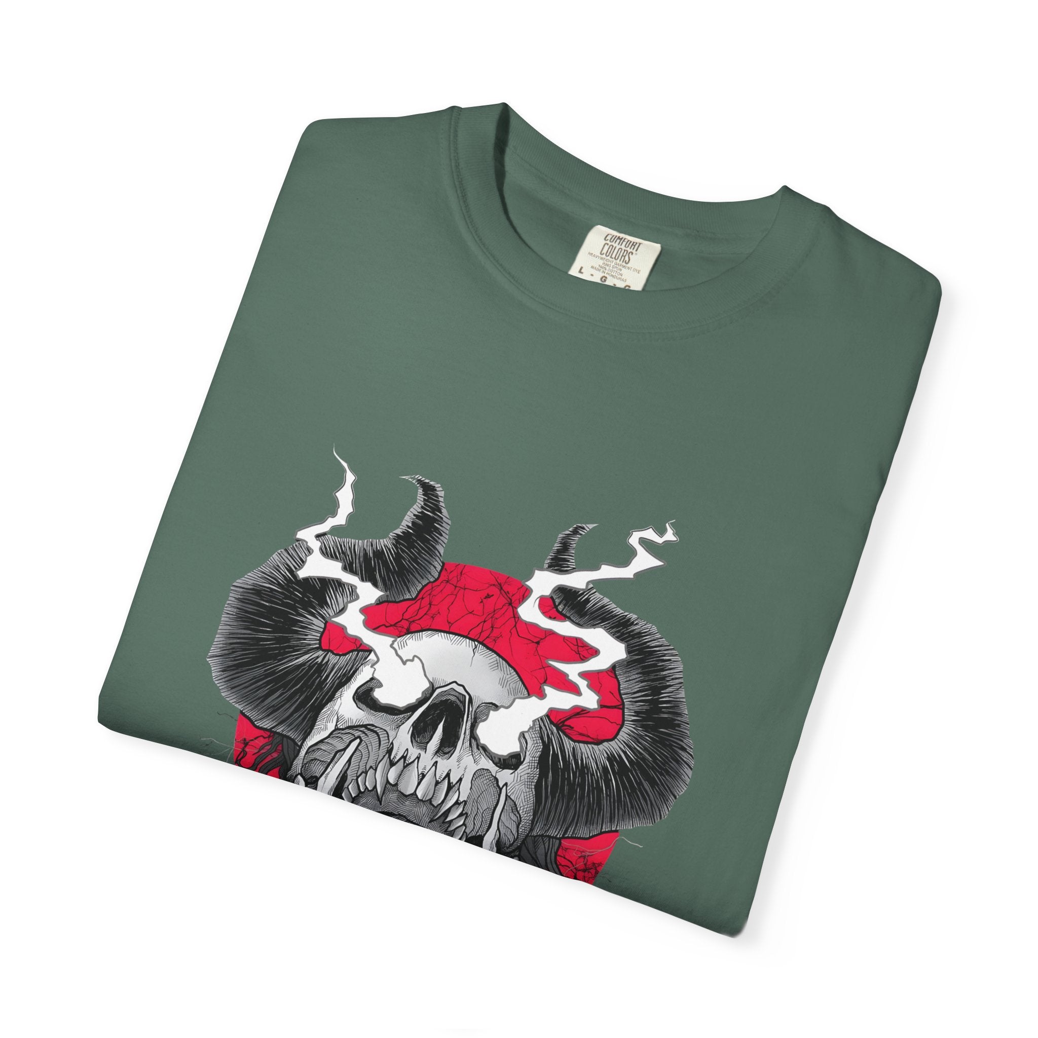 Skull Graphic Unisex T-shirt | Vintage Vibe, Perfect for Gift, Halloween, Casual Wear, Music Festivals, Boho Style