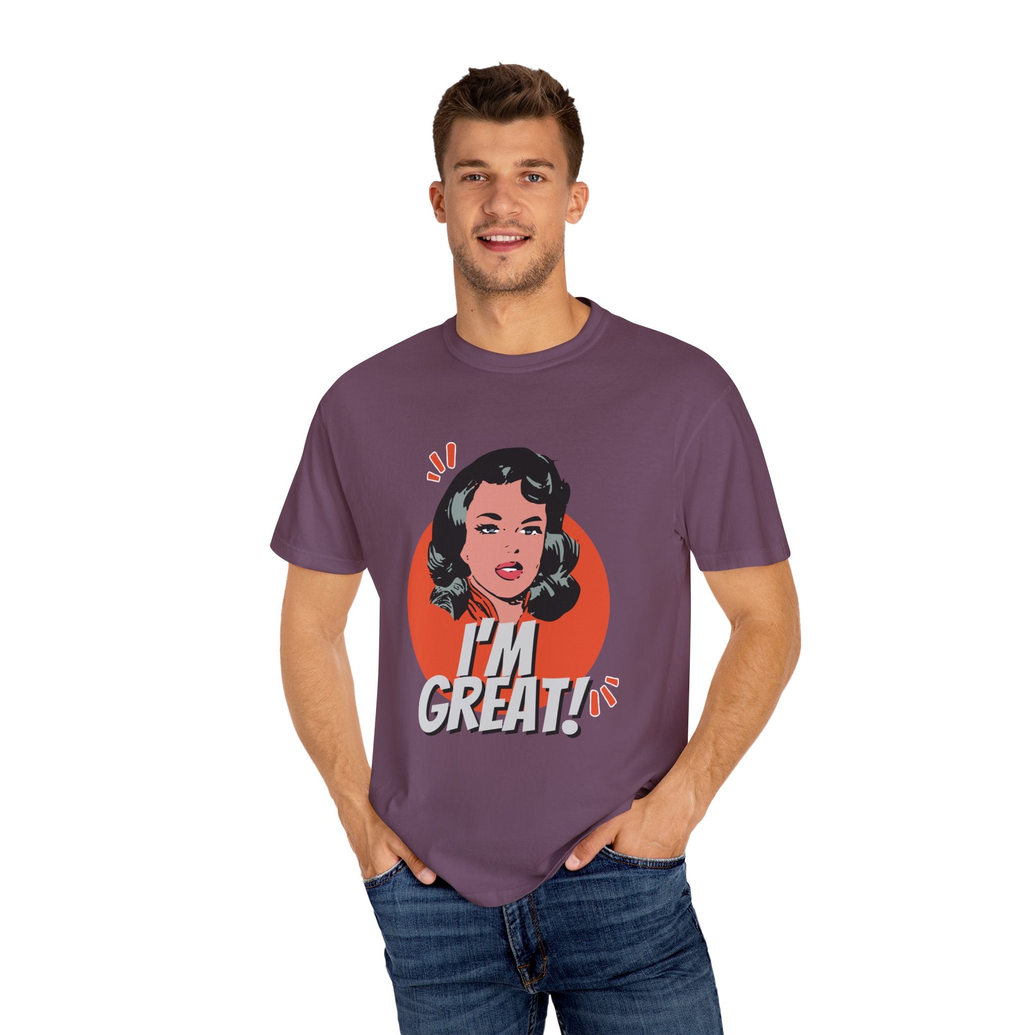 Empowering Retro T-Shirt, Vintage Style Graphic Tee, Celebrate Confidence, Perfect Gift for Friends, Unisex Apparel, Casual Wear