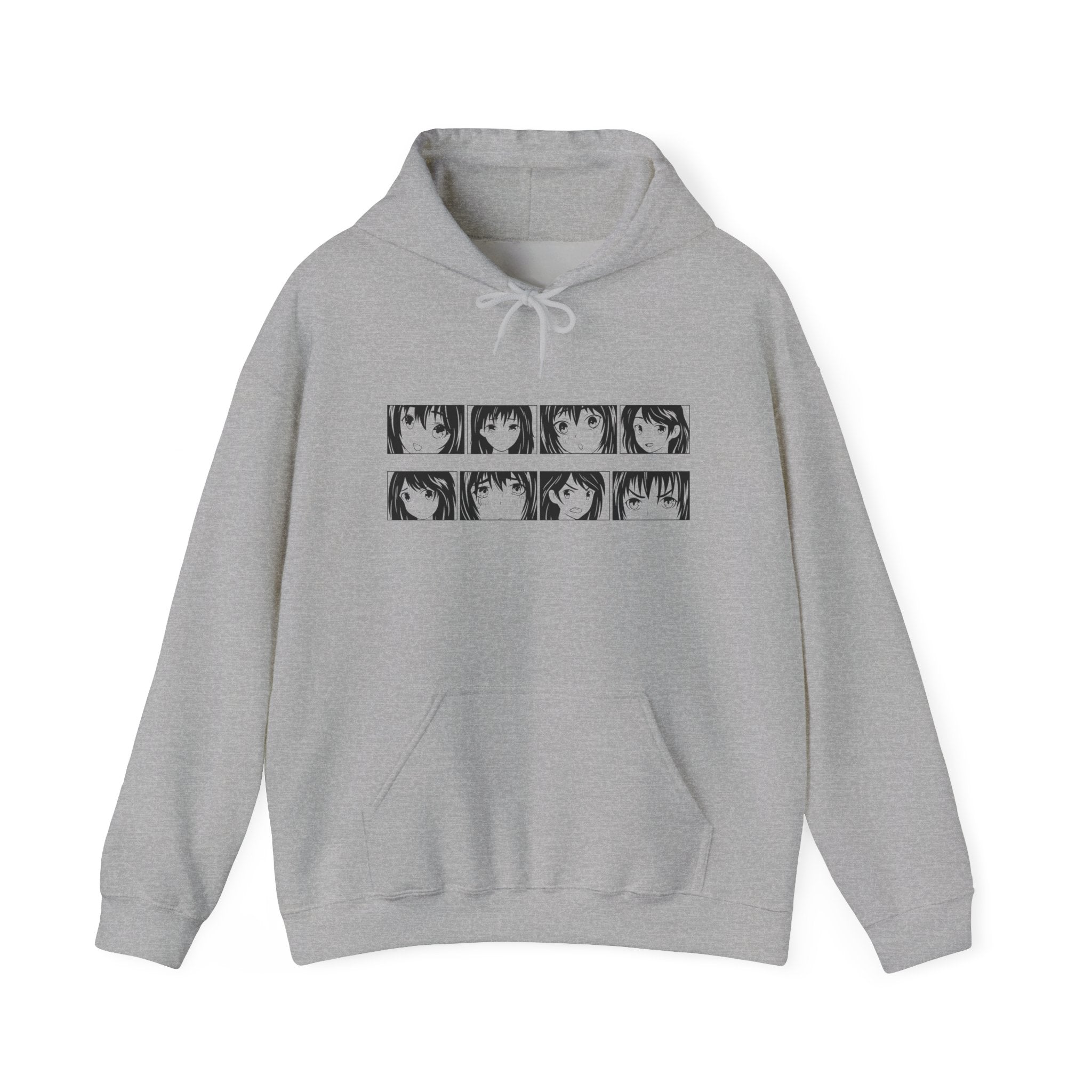 Anime-Inspired Hooded Sweatshirt, Cozy Unisex Hoodie for Casual Wear, Perfect Gift for Fans, Relaxed Street Style, Great for Any Season
