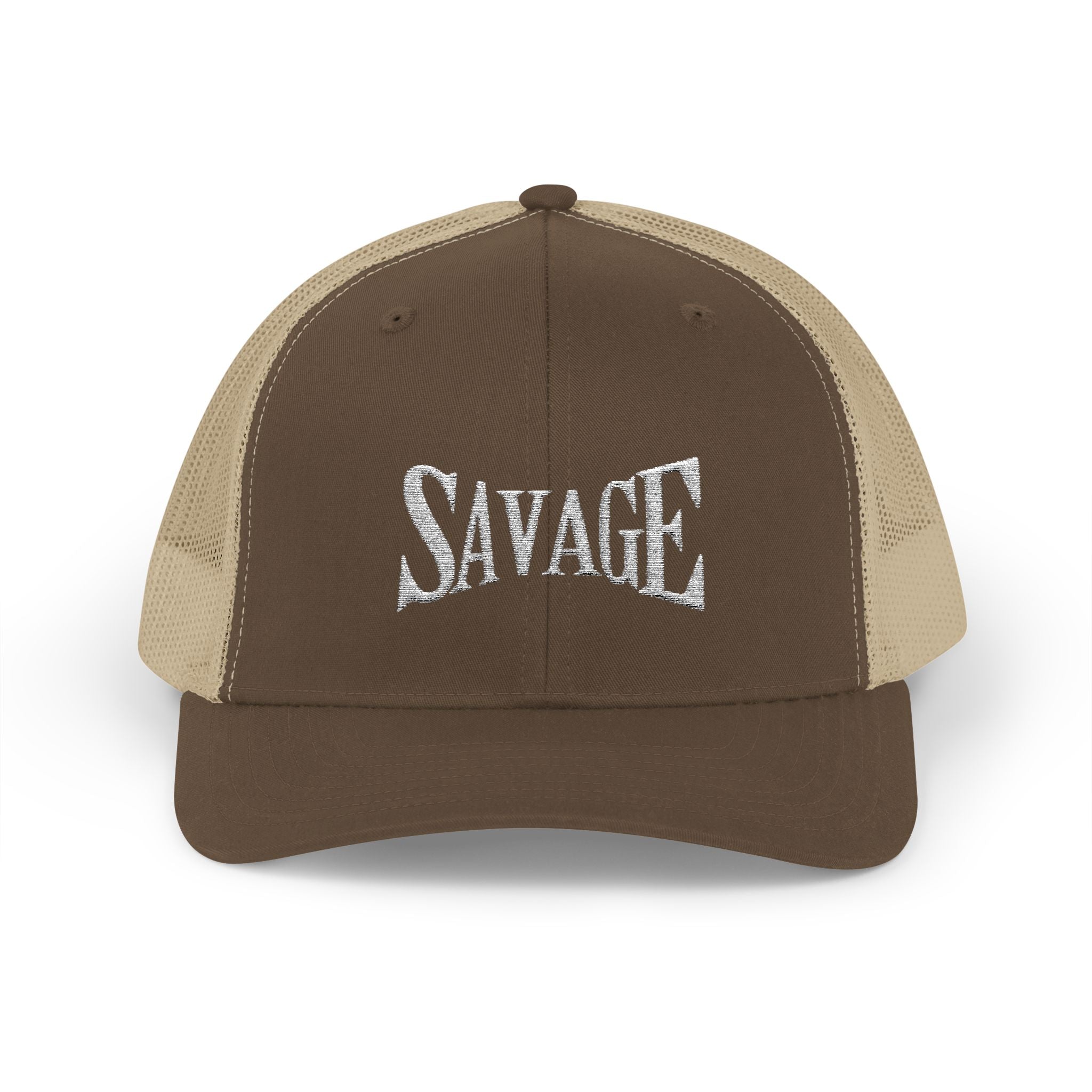 Savage Snapback Trucker Cap - Stylish Casual Headwear