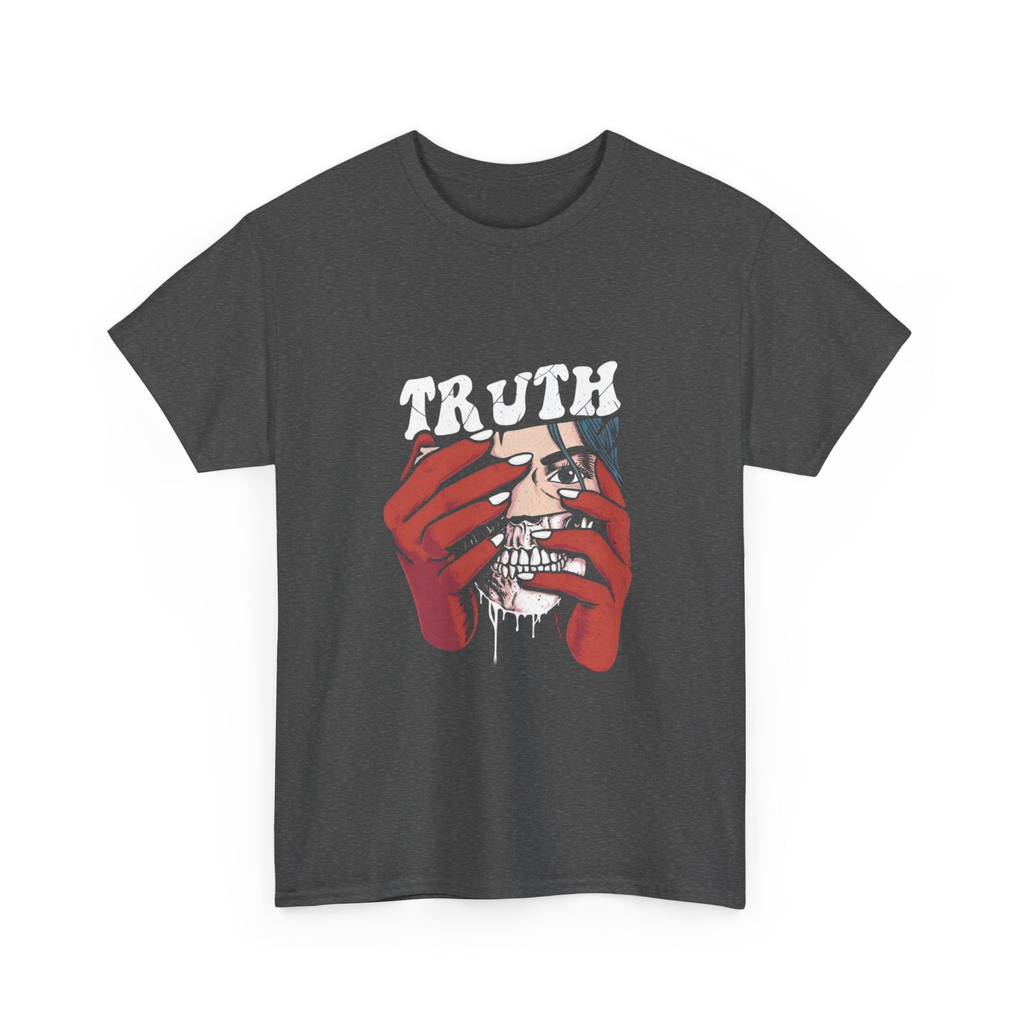 Bold Graphic Tee with 'Truth' Design, Unisex Cotton T-Shirt, Casual Wear, Ideals Statement Shirt, Trendy Gift Idea