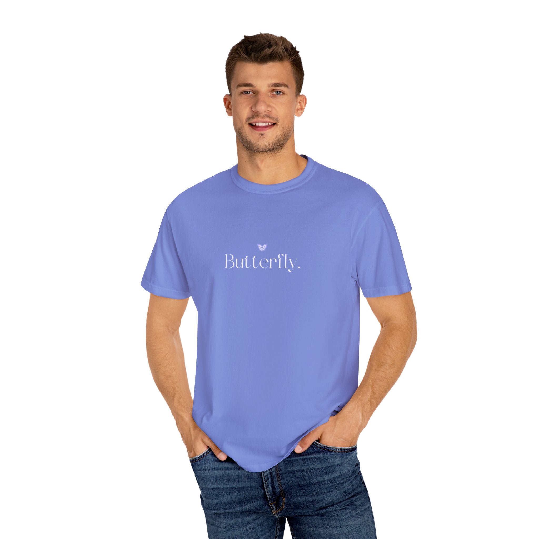 Butterfly Dream Unisex T-Shirt, Soft Cotton Tee, Nature-Inspired Clothing, Gift for Butterfly Lovers, Eco-Friendly Fashion