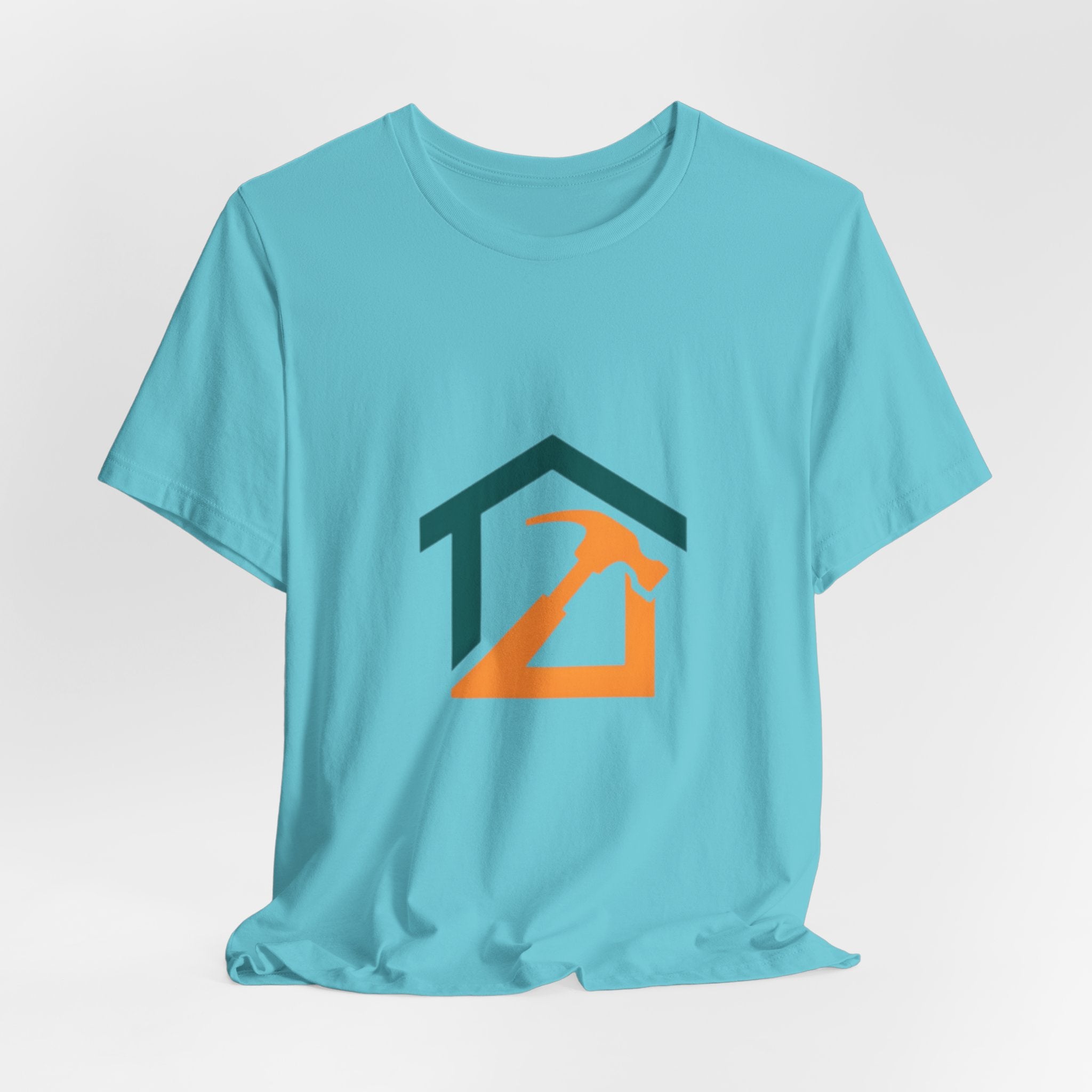 Home Repair Hammer T-Shirt — Contractor & DIY House Logo Tee