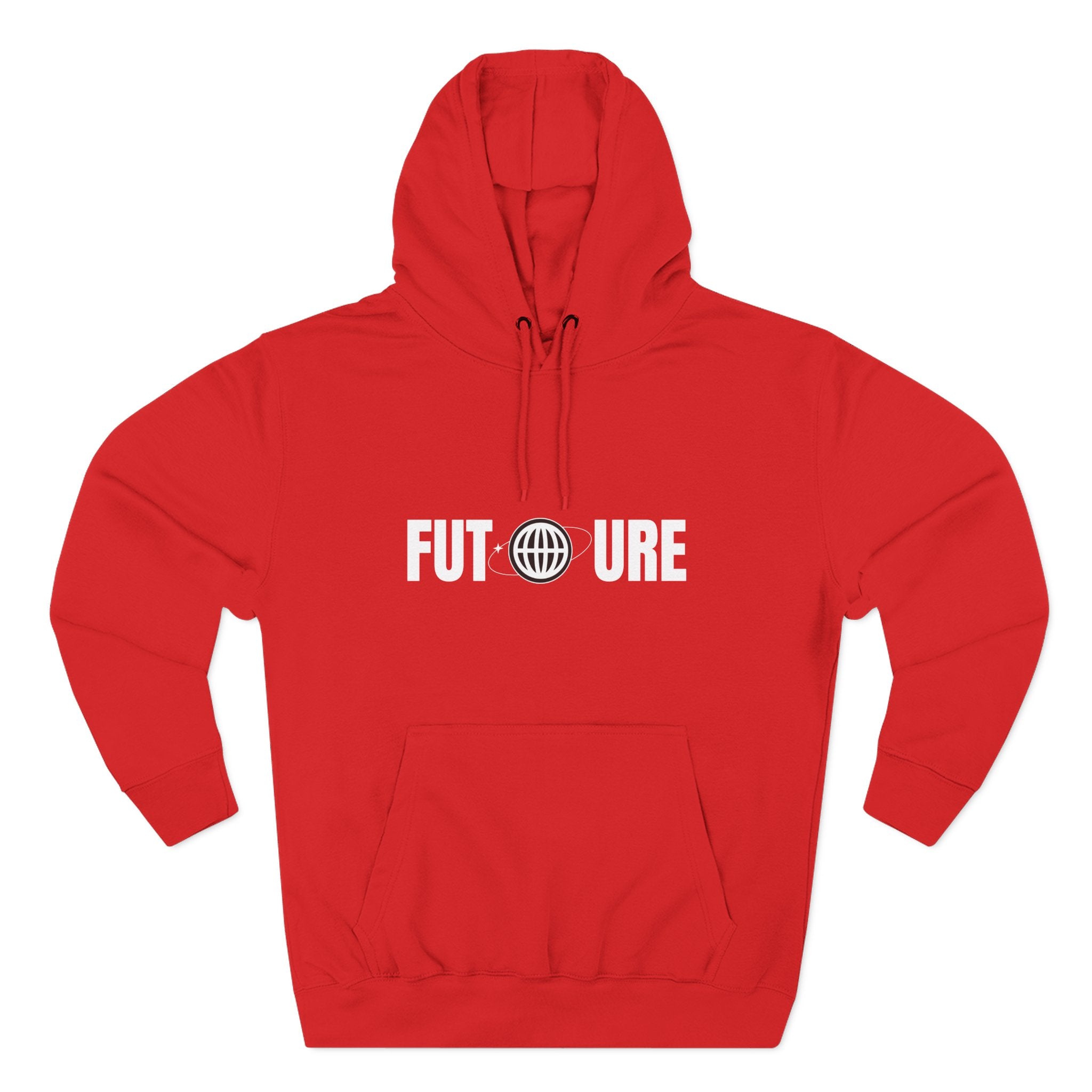 Future Logo Hoodie — Minimalist Graphic Fleece Pullover