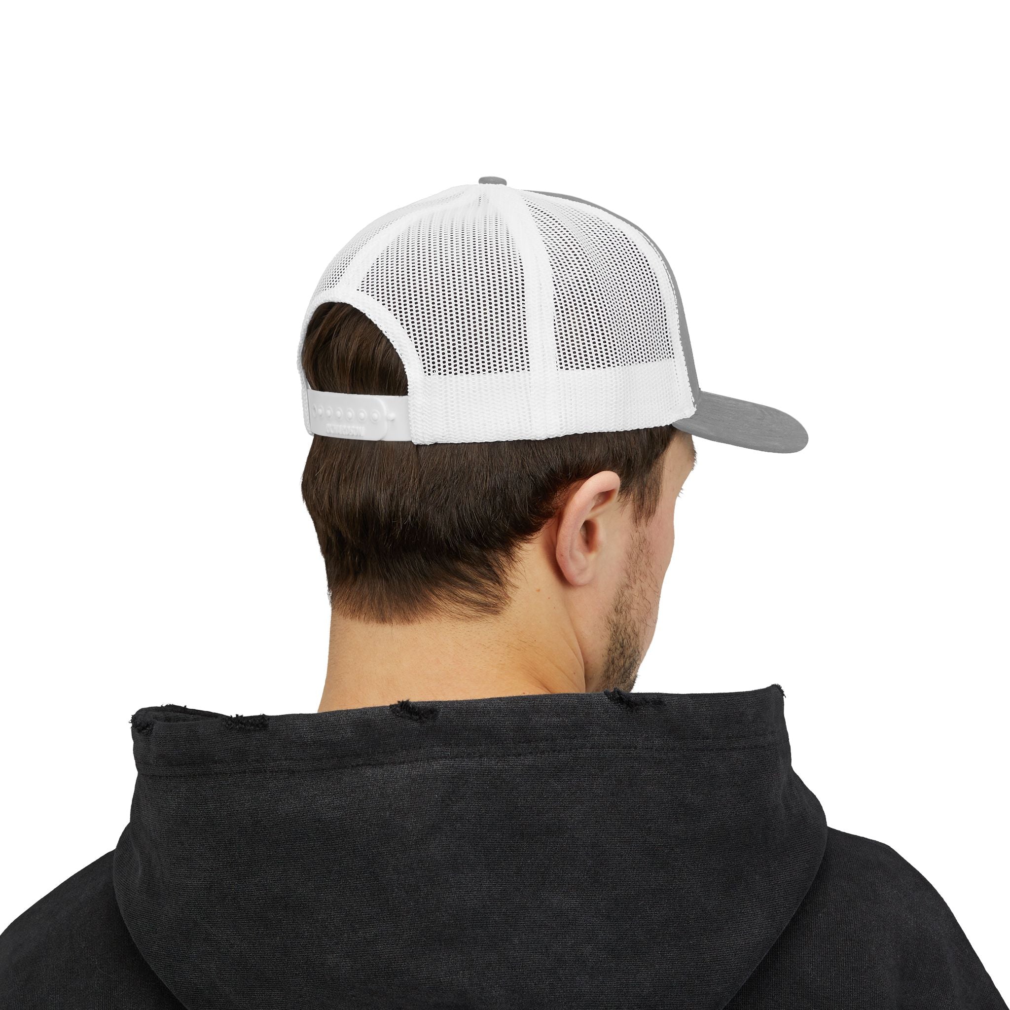 Alien Embroidered Snapback Trucker Cap, Cool Hat, Unique Gift for UFO Lovers, Casual Wear, Festival Fashion, Fun Accessory