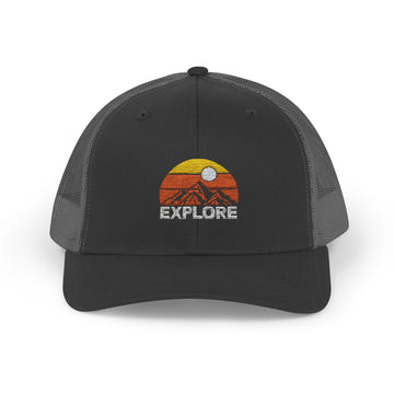 Explore Sunset Trucker Cap