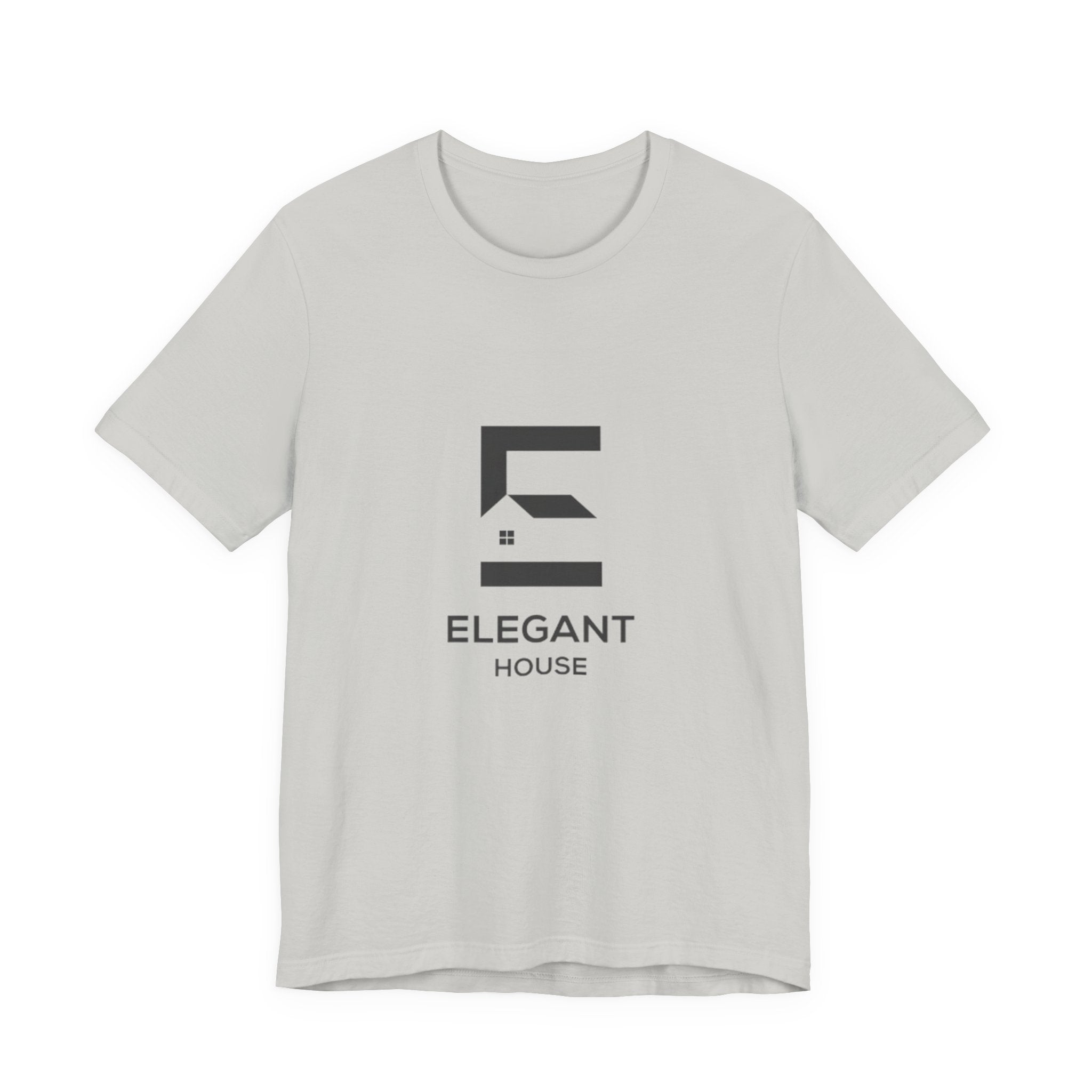 Elegant House Logo T-Shirt — Minimal Real Estate Branding Tee