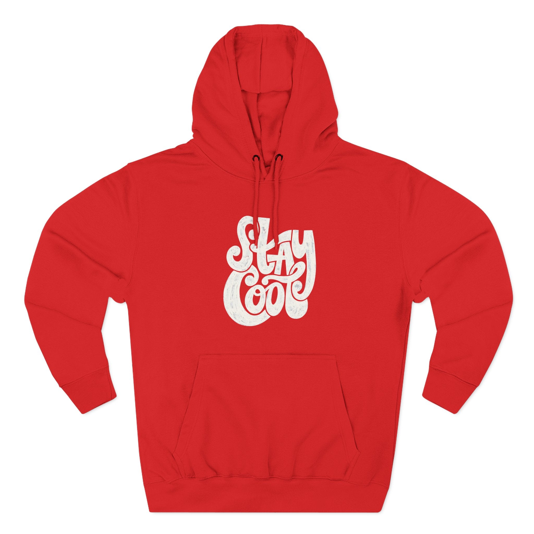 Cozy Graphic Hoodie with 'Stay Cool' Design, Perfect Gift for Casual Wear, Holiday Sweatshirt, Unisex Fashion
